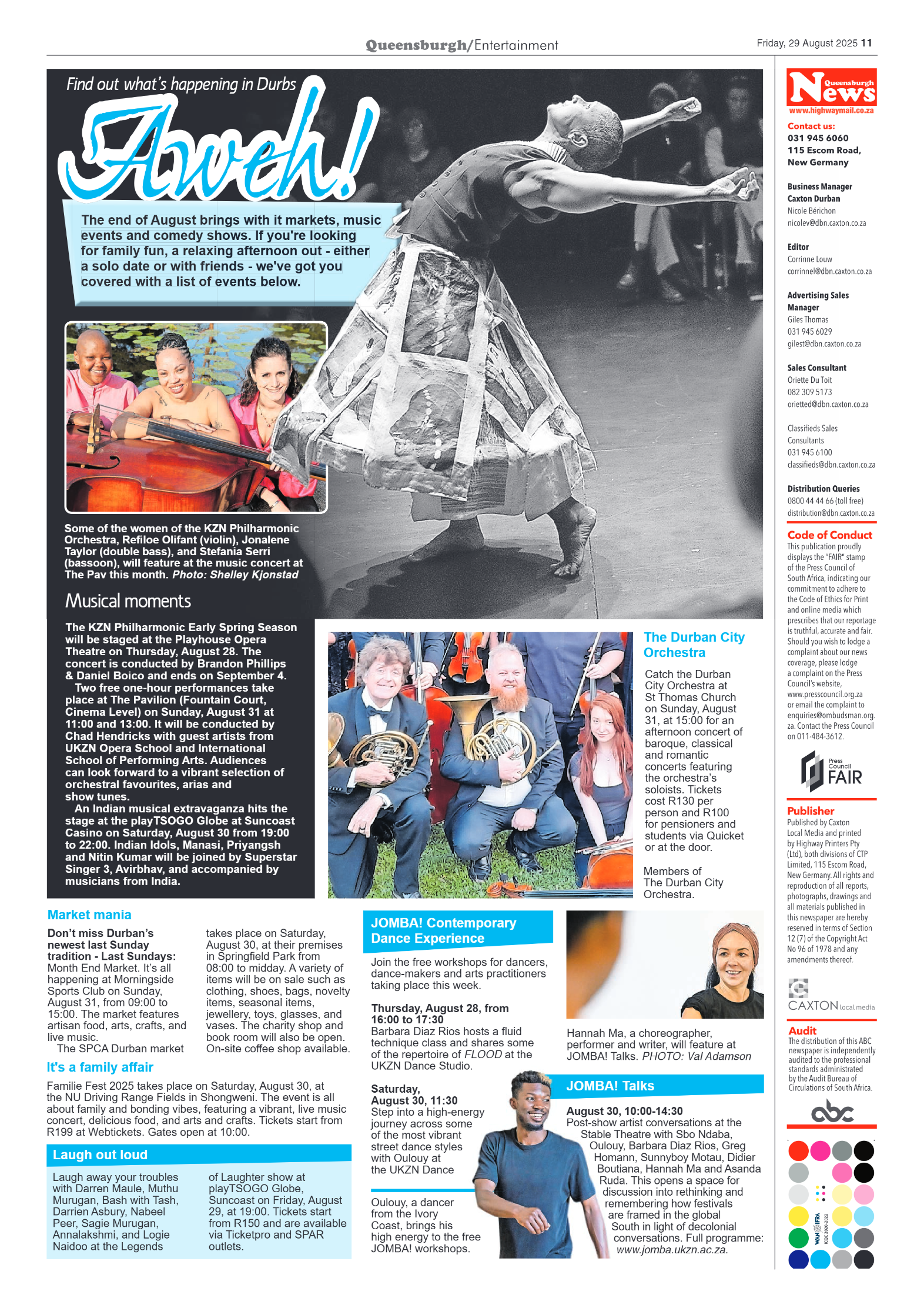 Queensburgh News 29 August 2025 page 10