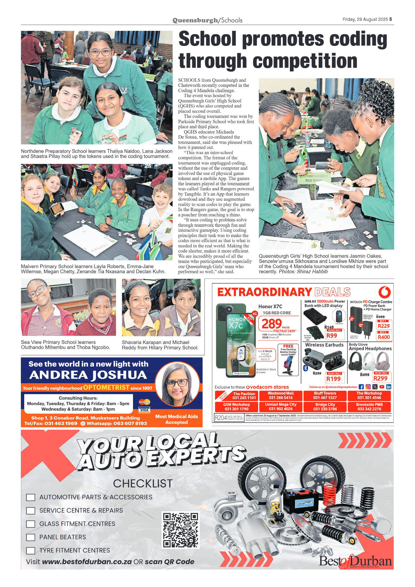 Queensburgh News 29 August 2025 page 5