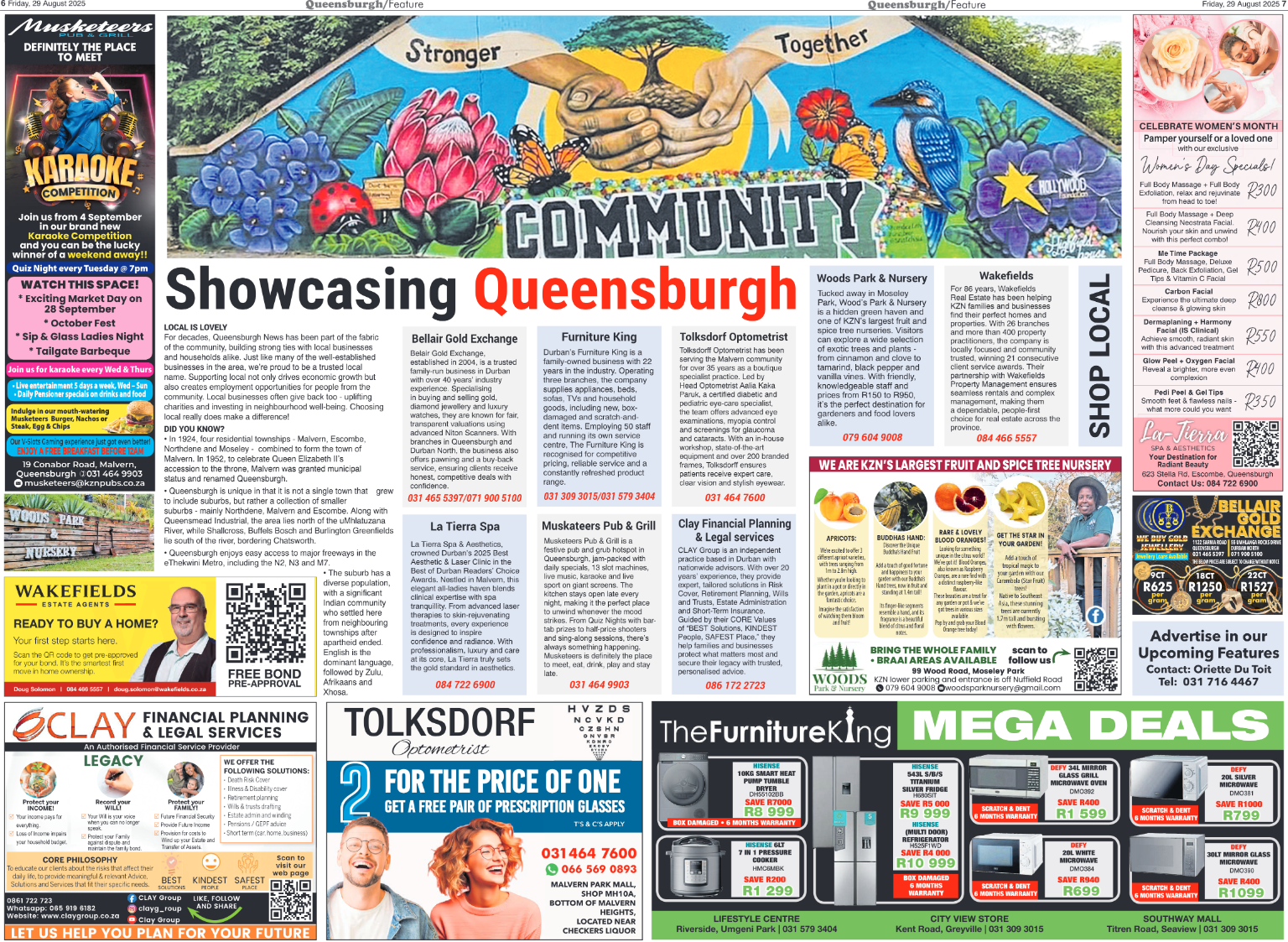 Queensburgh News 29 August 2025 page 6