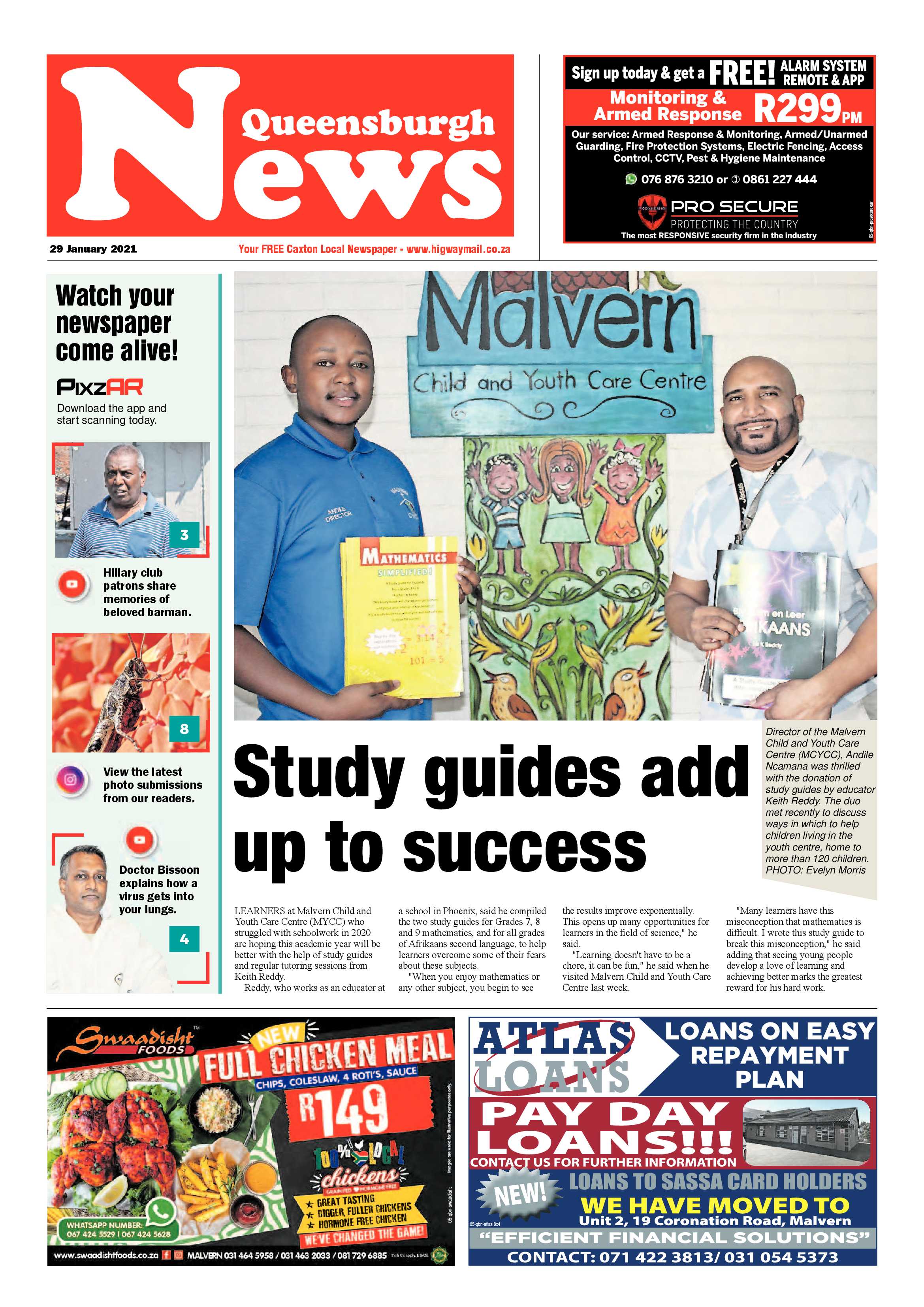 Queensburgh News 29 January 2021 page 1