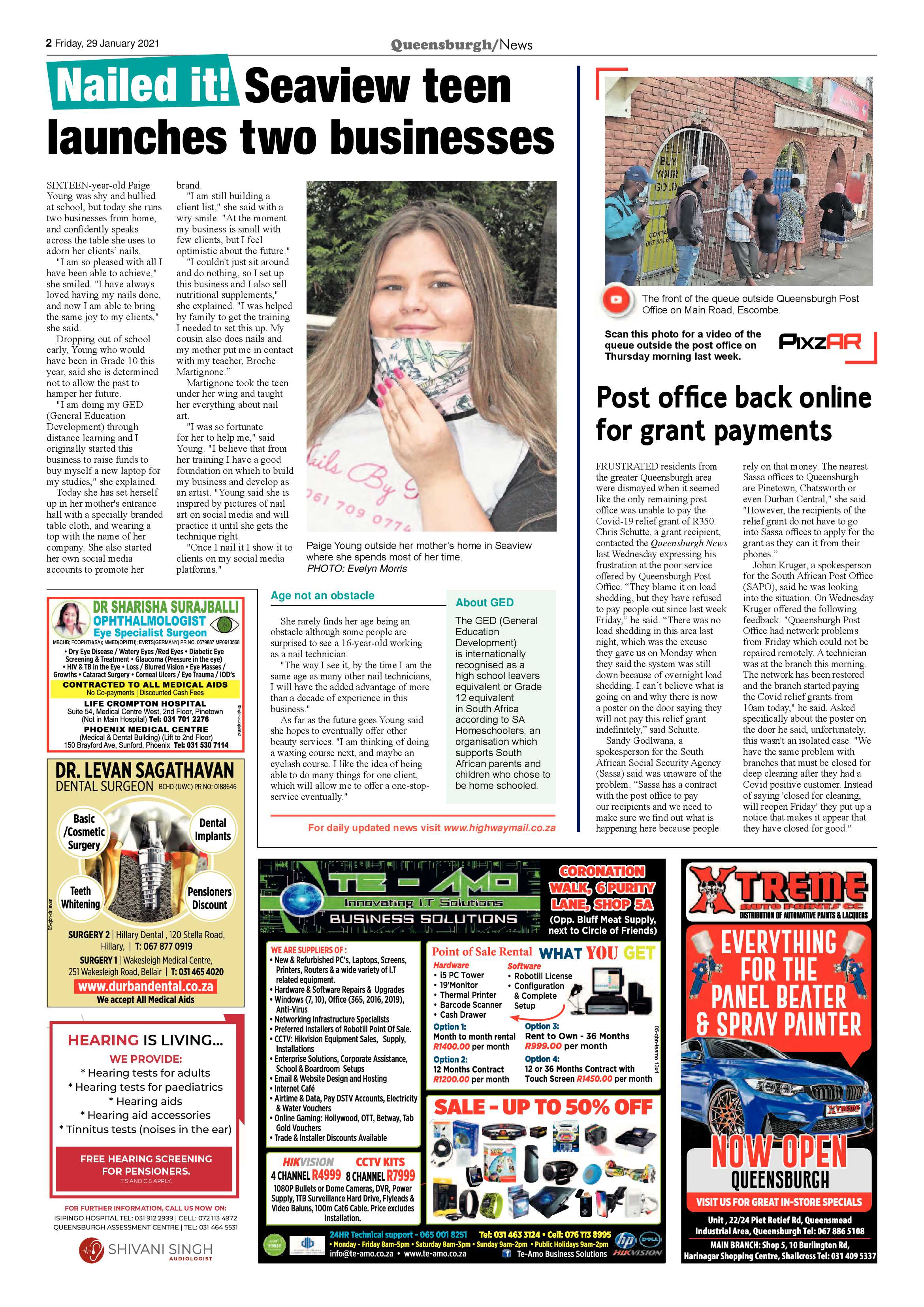 Queensburgh News 29 January 2021 page 2