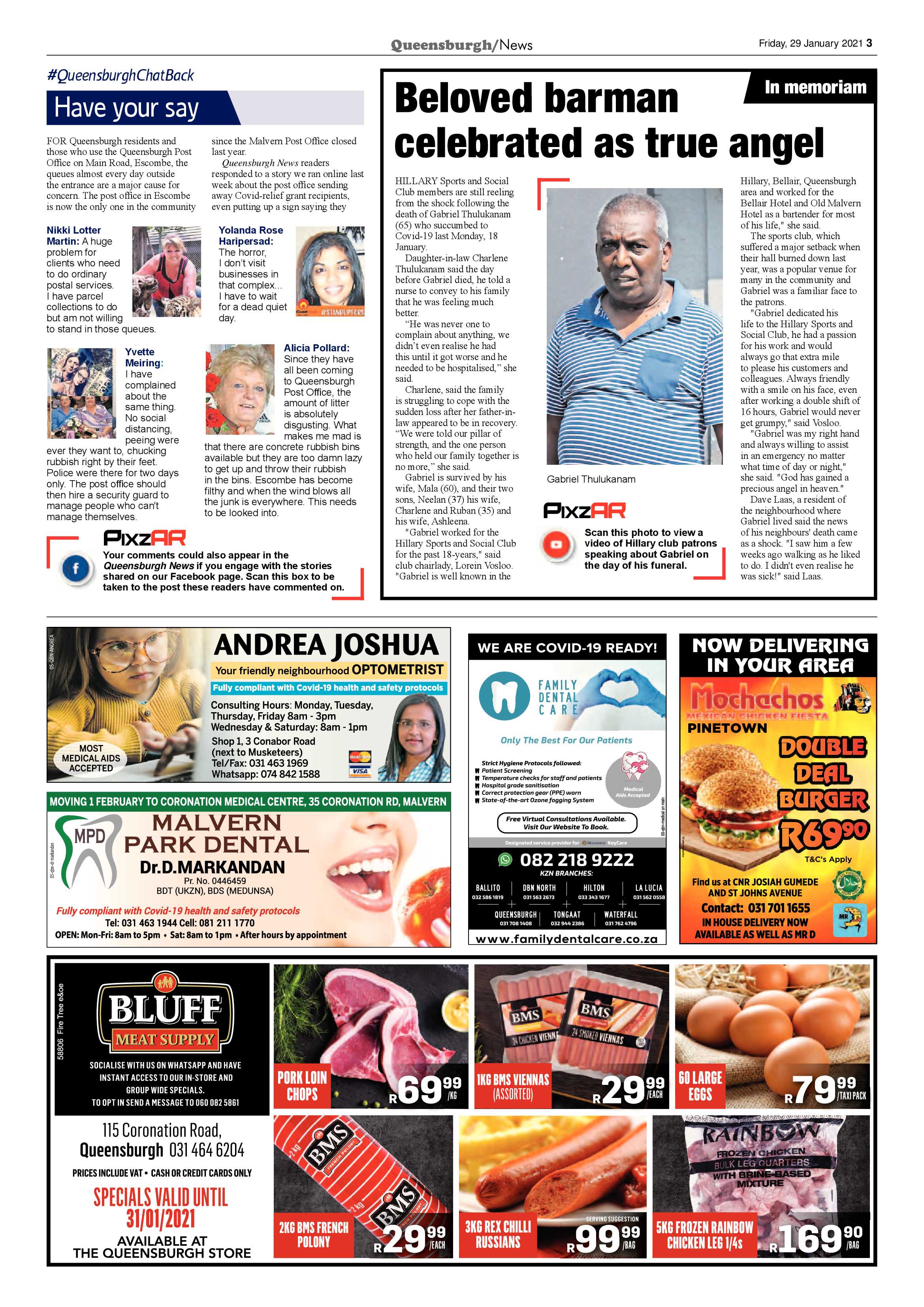 Queensburgh News 29 January 2021 page 3