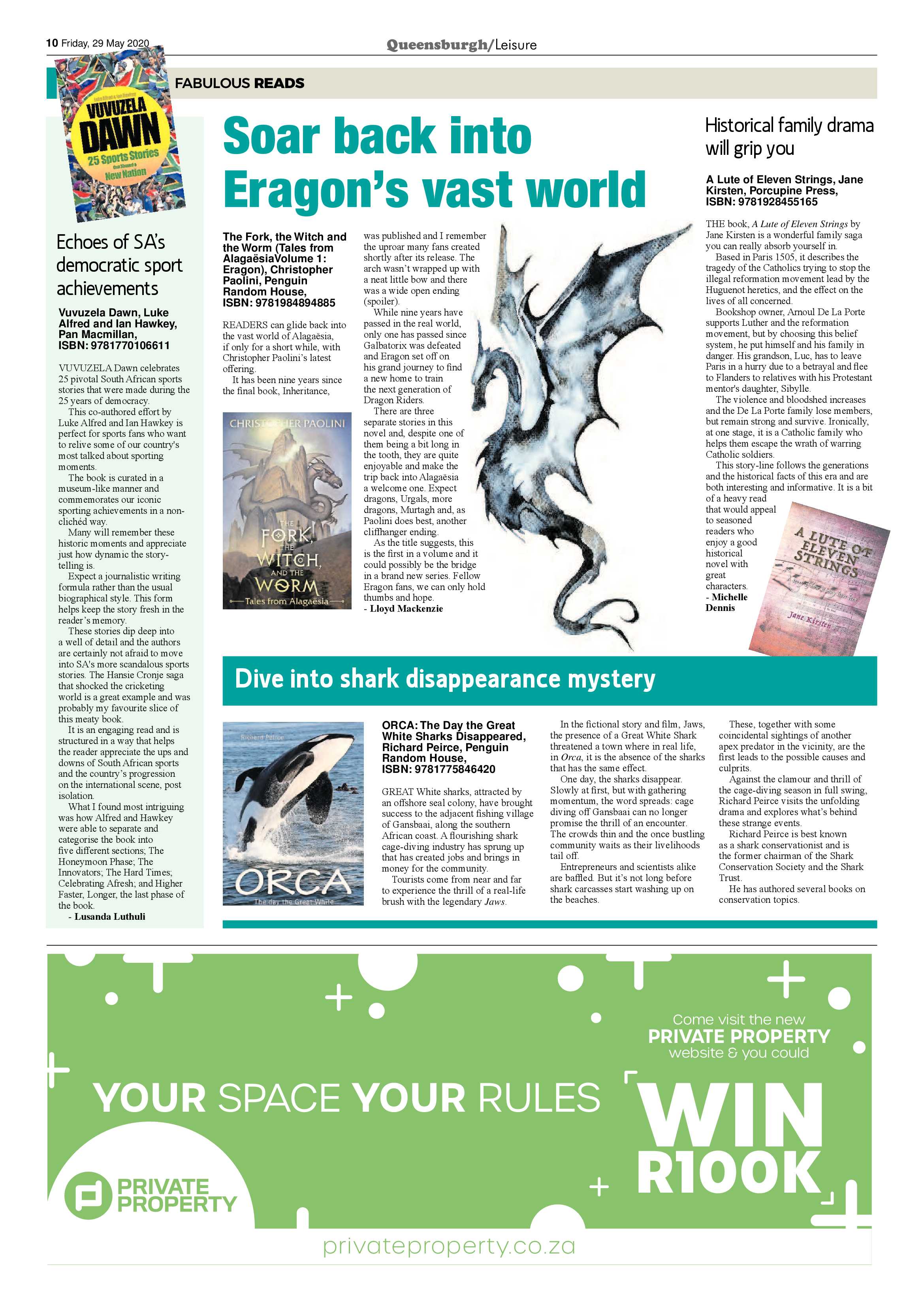 Queensburgh News 29 May 2020 page 10