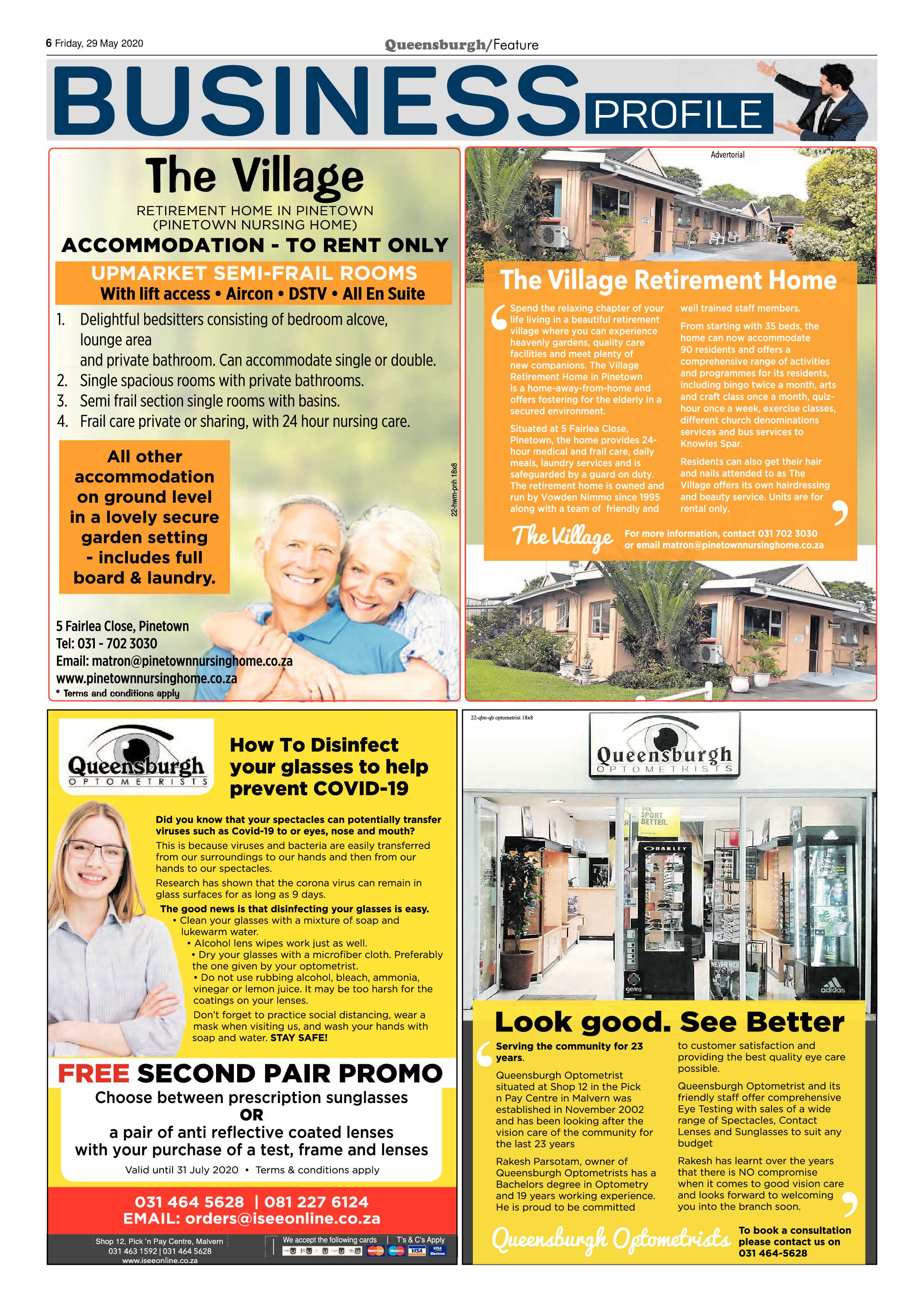 Queensburgh News 29 May 2020 page 6