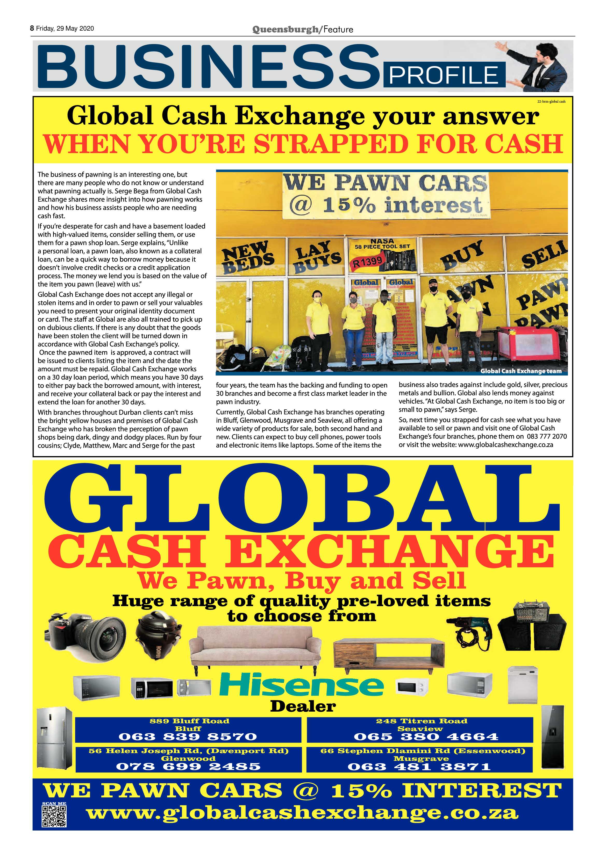 Queensburgh News 29 May 2020 page 8