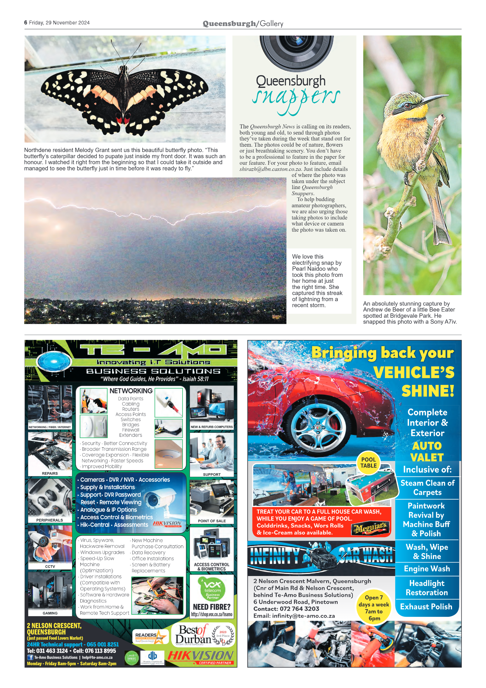 Queensburgh News 29 November 2024 page 6