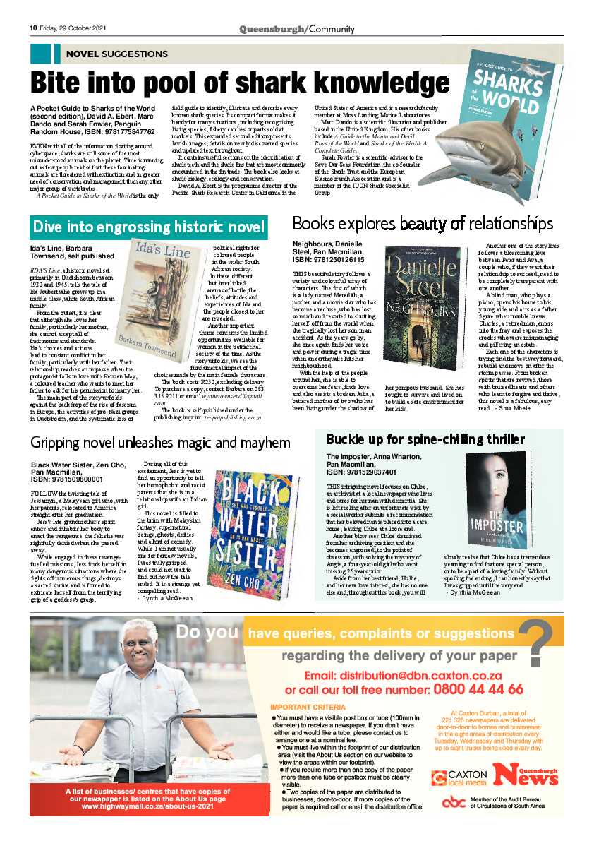 Queensburgh News 29 October 2021 page 10