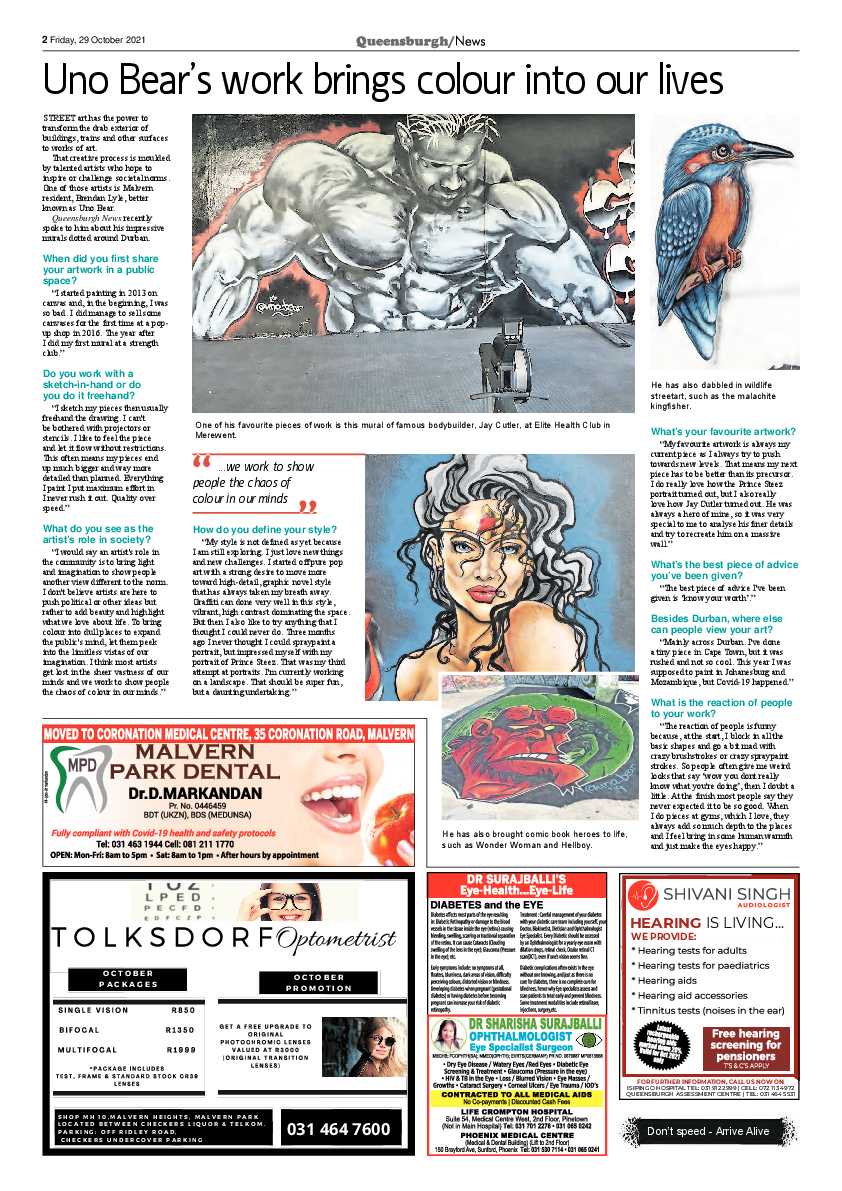 Queensburgh News 29 October 2021 page 2