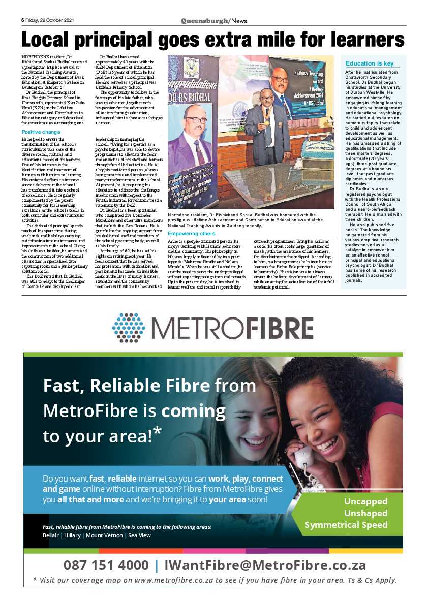 Queensburgh News 29 October 2021 page 6