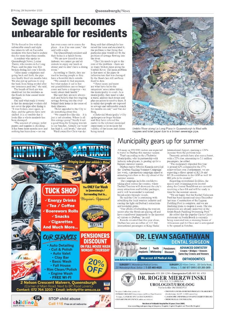 Queensburgh News 29 September 2023 page 2