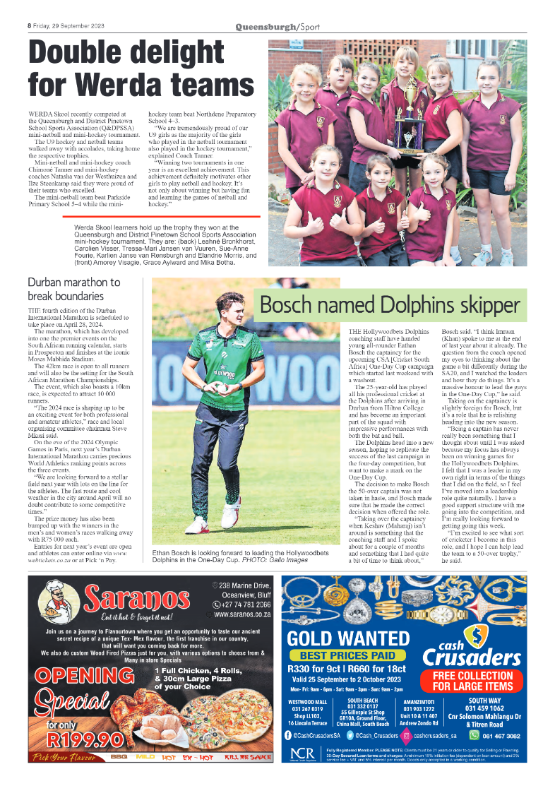 Queensburgh News 29 September 2023 page 8