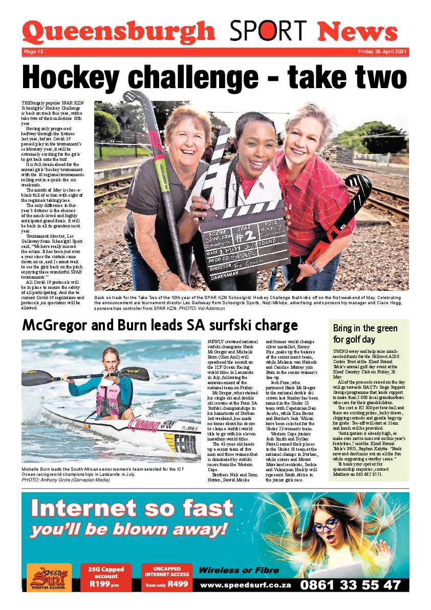 Queensburgh News 30 April 2021 page 12