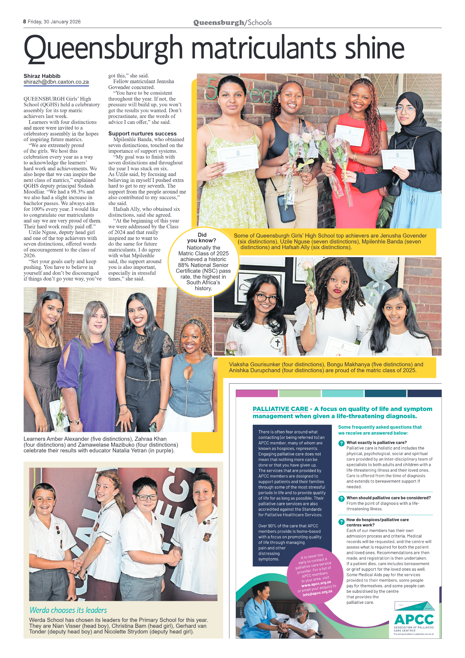 Queensburgh News 30 January 2026 page 8