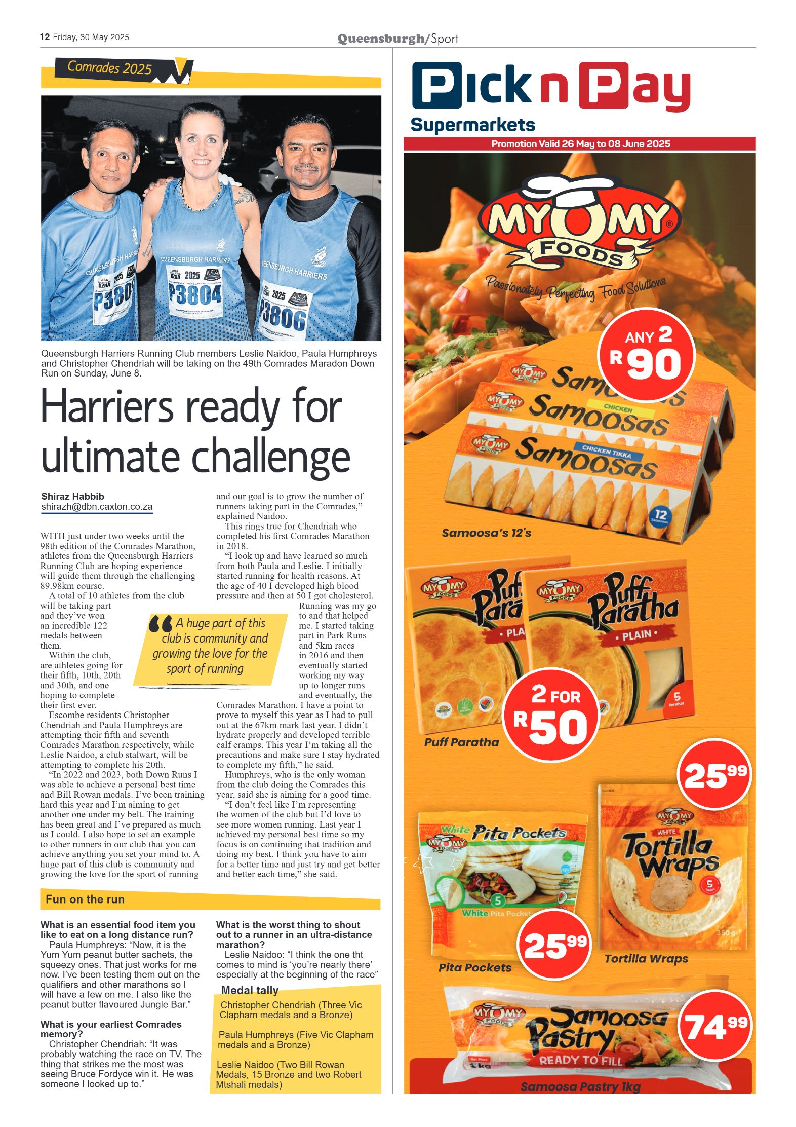 Queensburgh News 30 May 2025 page 12