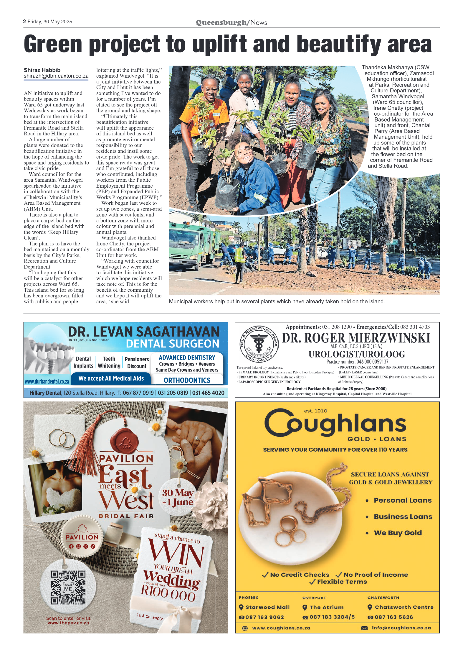 Queensburgh News 30 May 2025 page 2