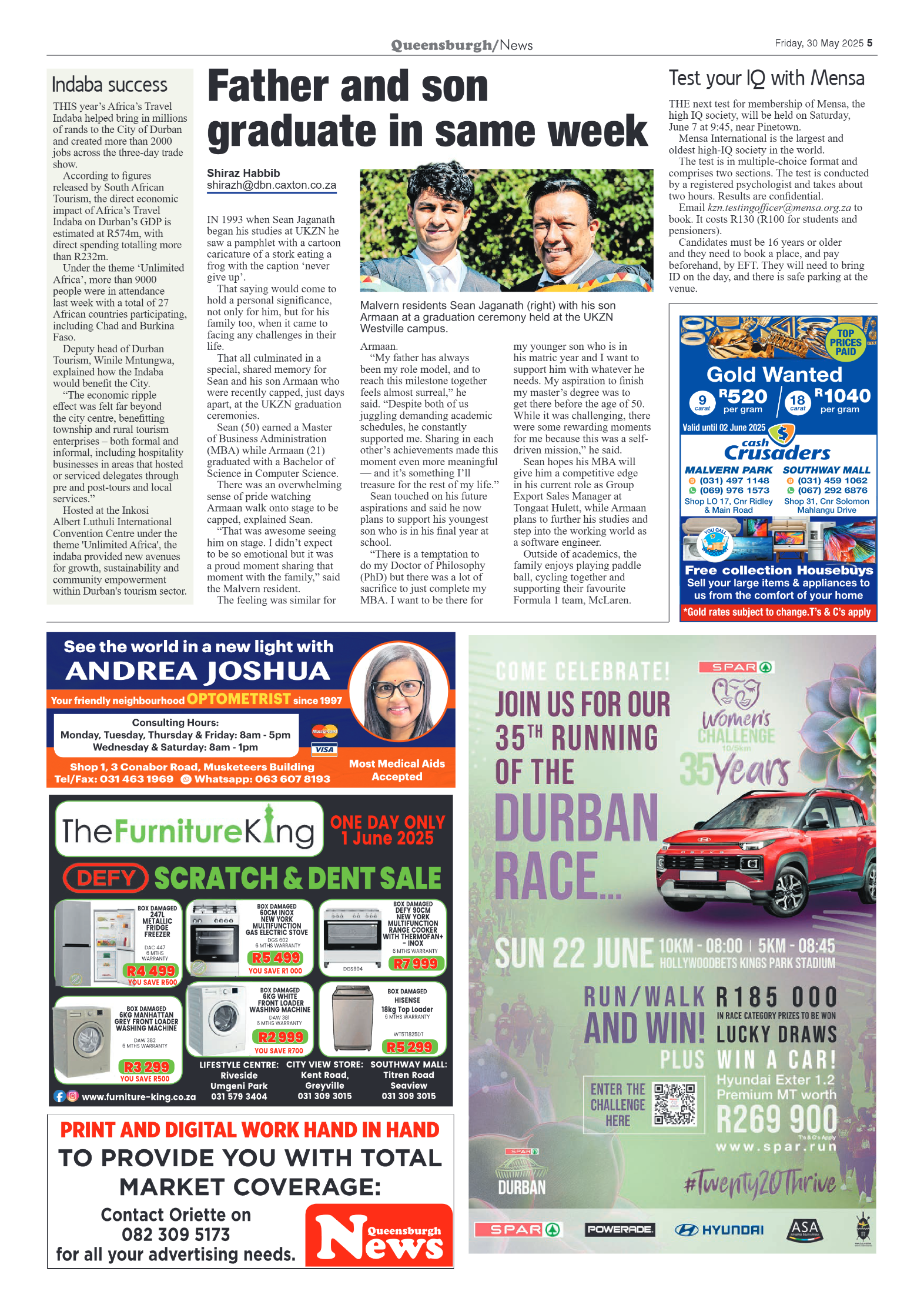 Queensburgh News 30 May 2025 page 5