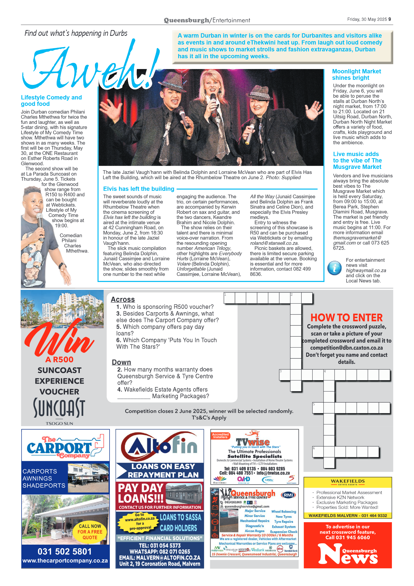 Queensburgh News 30 May 2025 page 9