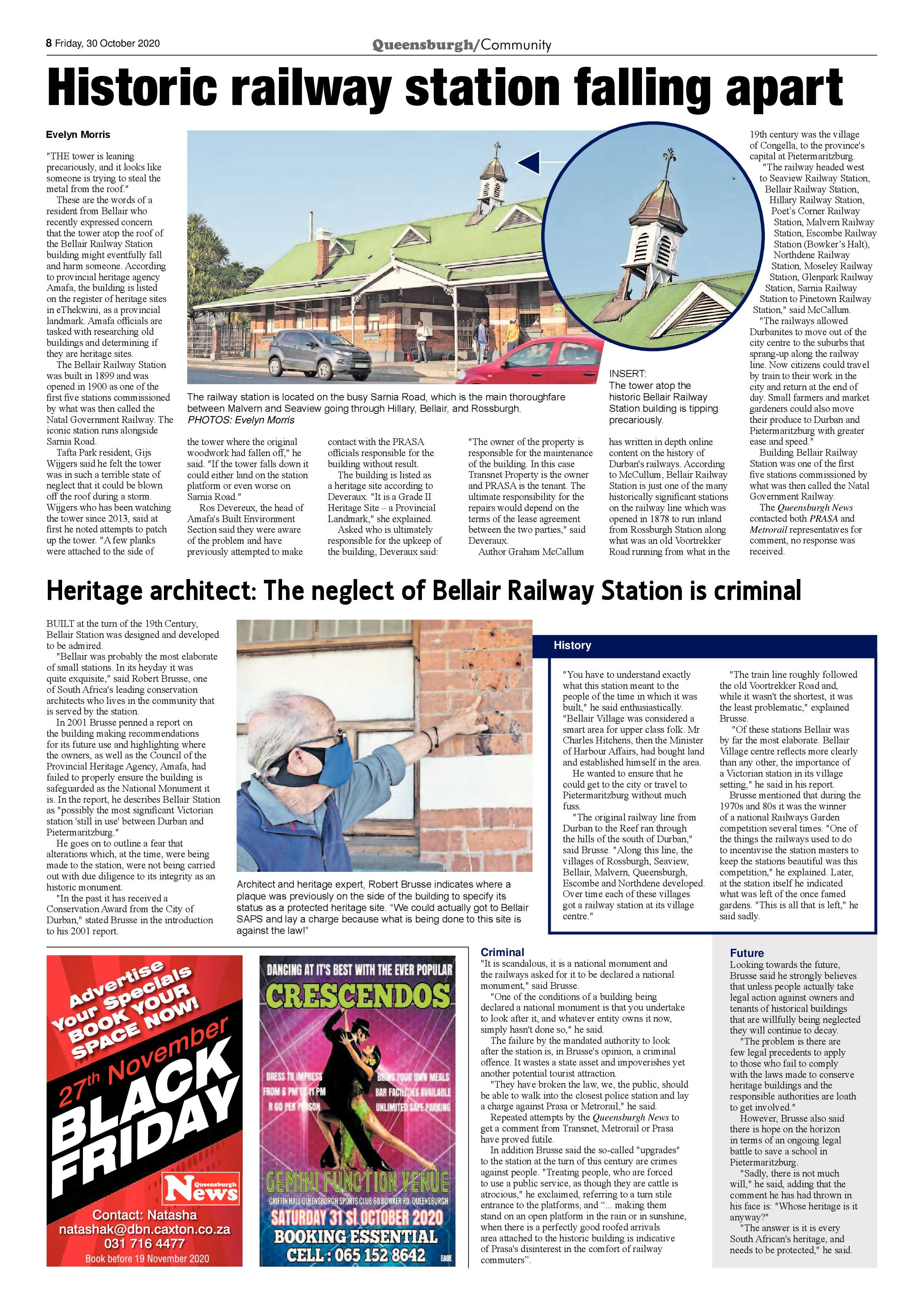 Queensburgh News 30 October 2020 page 8