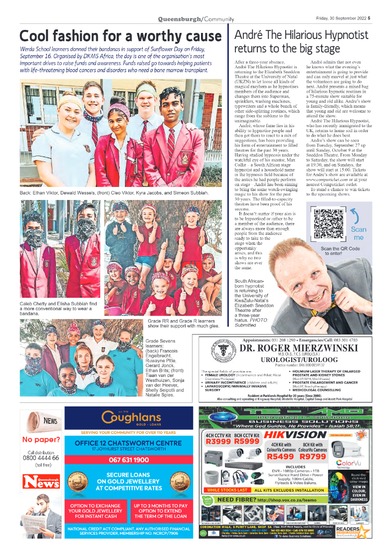 Queensburgh News 30 September 2022 page 5