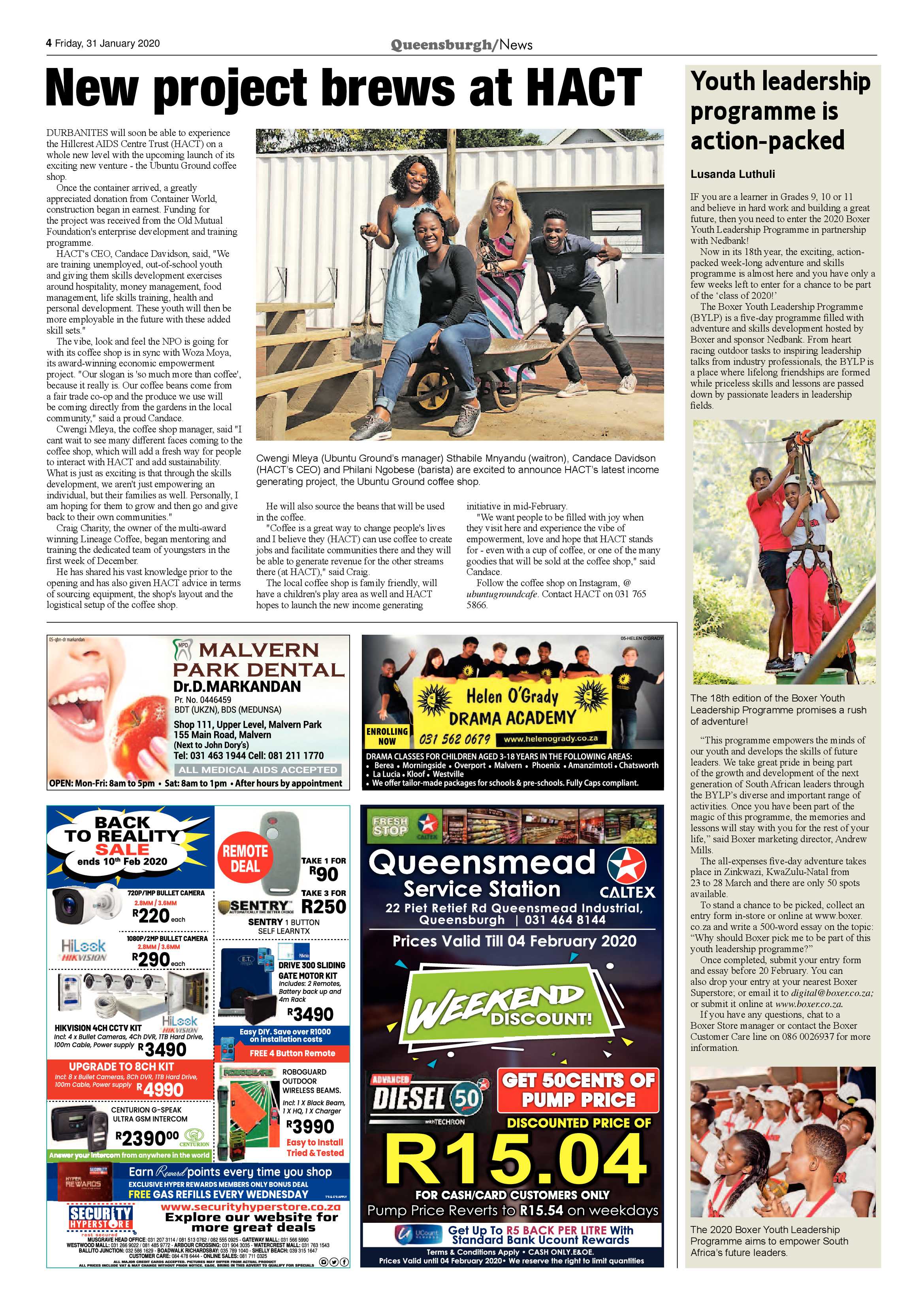 Queensburgh News 31 January 2020 page 4