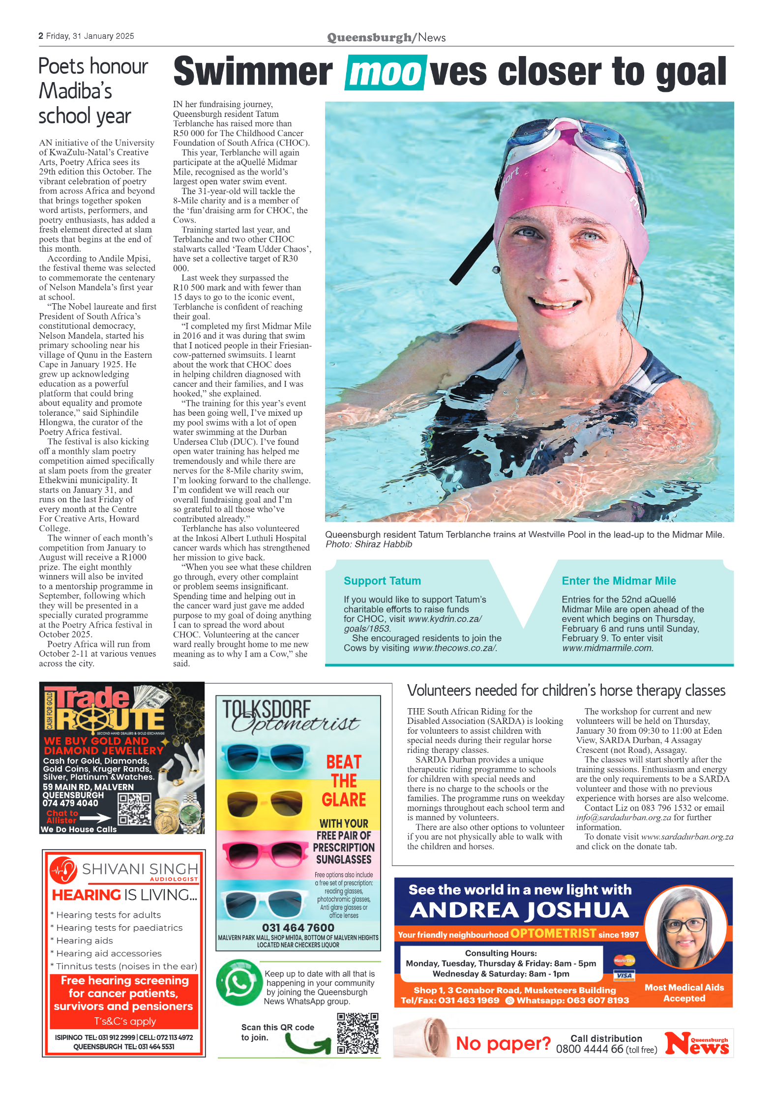 Queensburgh News 31 January 2025 page 2