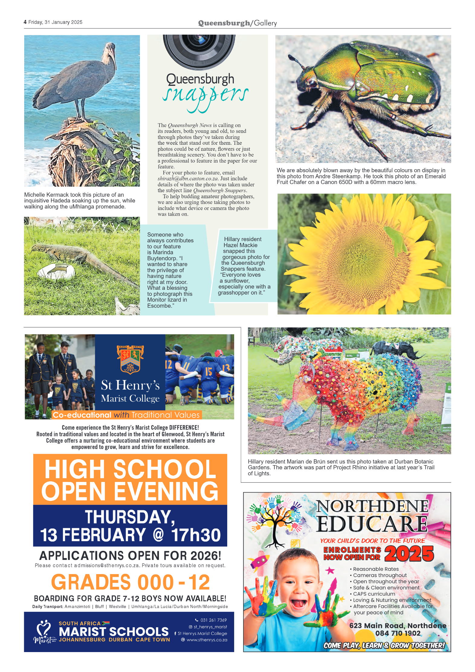 Queensburgh News 31 January 2025 page 4