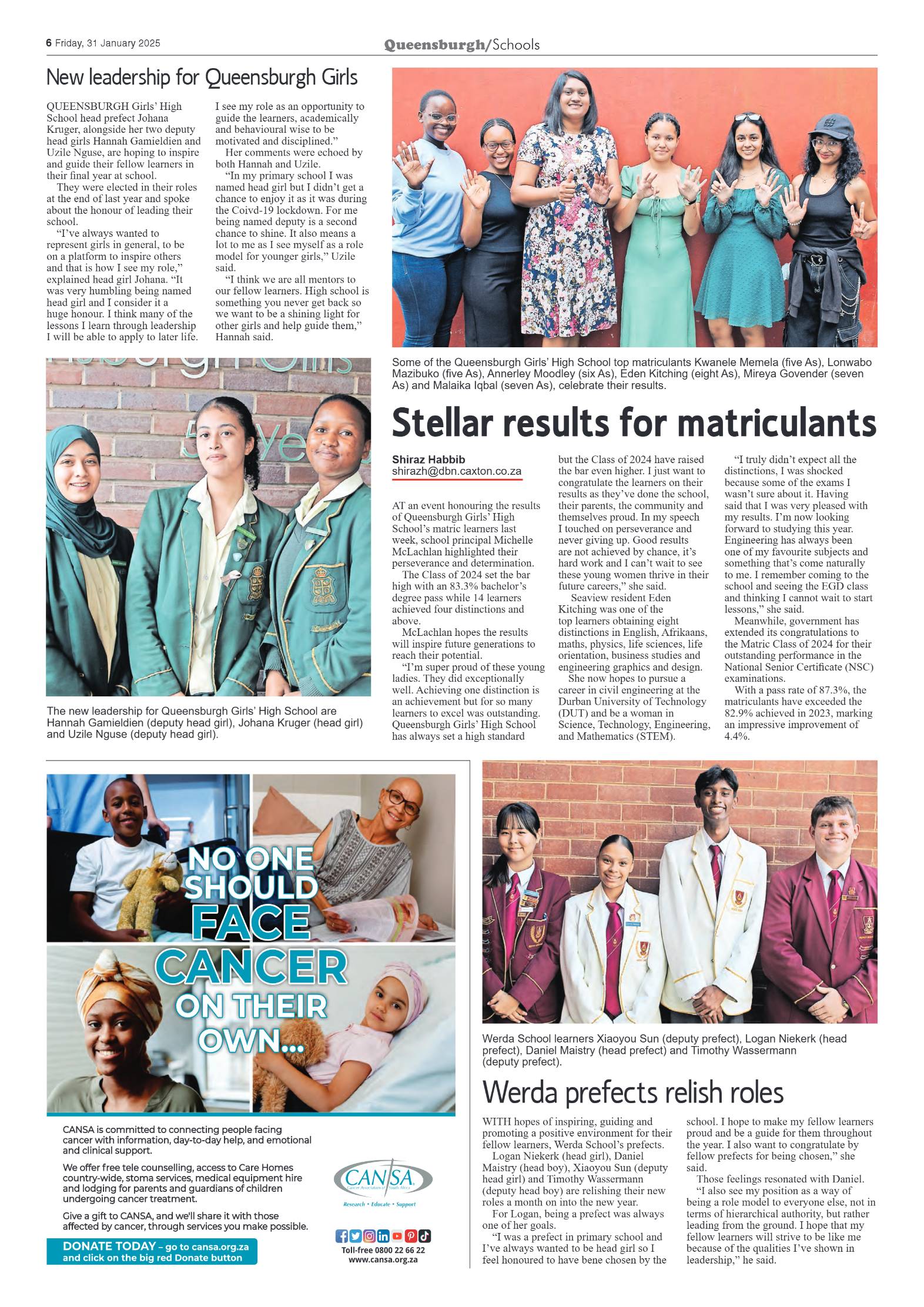 Queensburgh News 31 January 2025 page 6