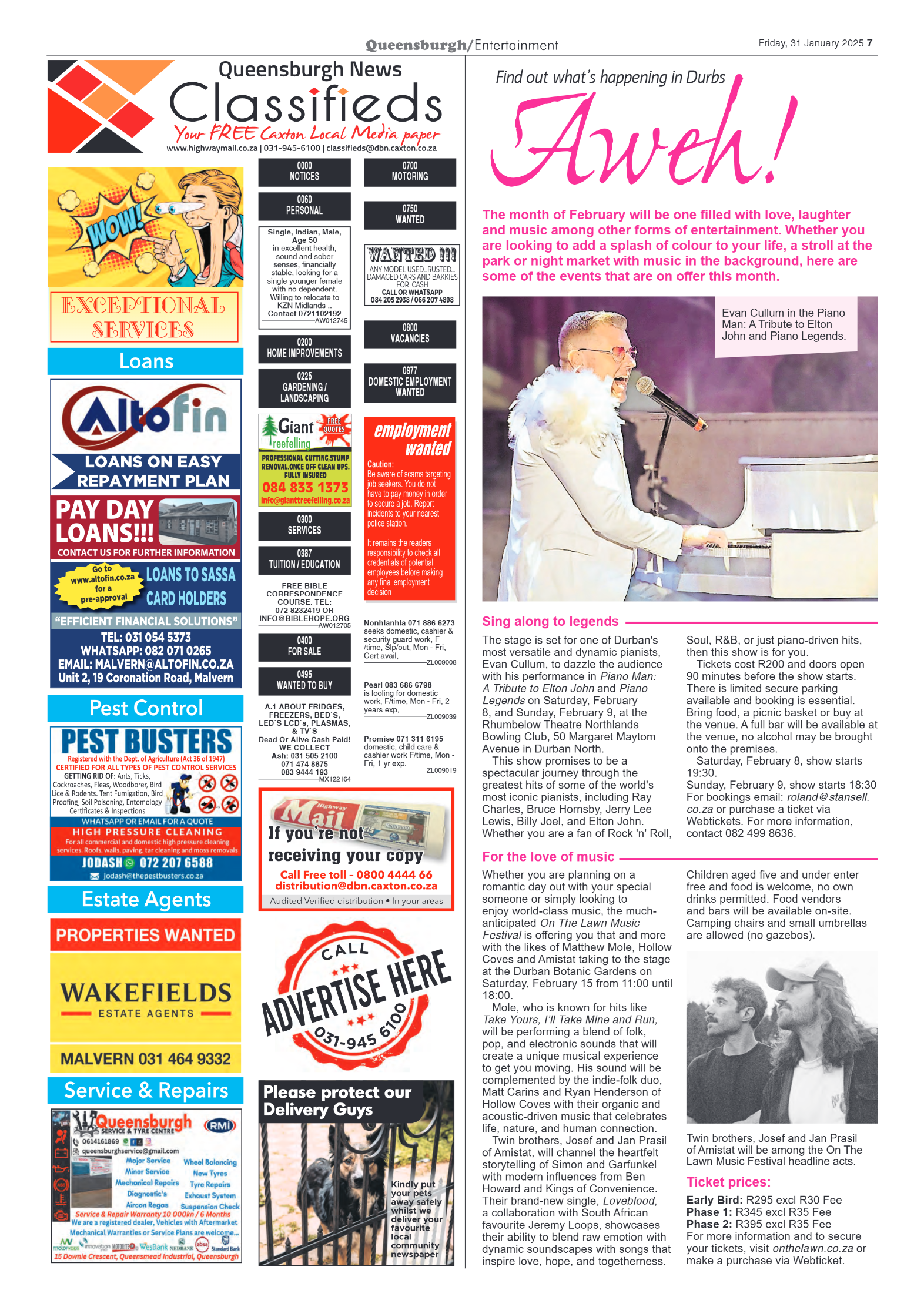 Queensburgh News 31 January 2025 page 7