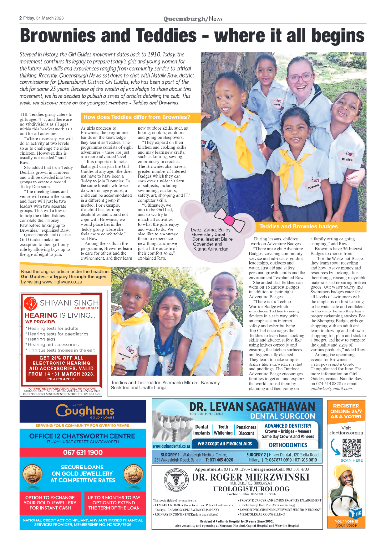 Queensburgh News 31 March 2023 page 2