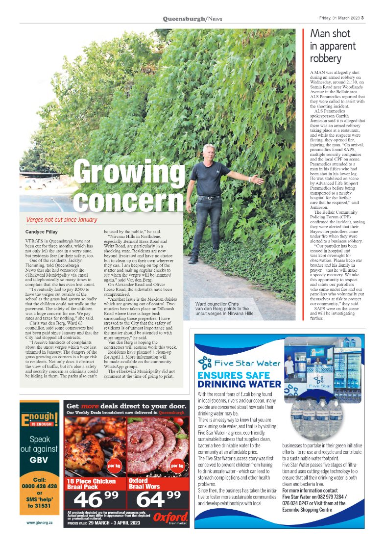 Queensburgh News 31 March 2023 page 3