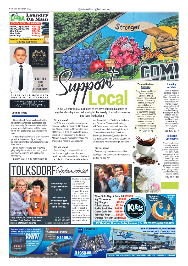 Queensburgh News 31 March 2023 page 6