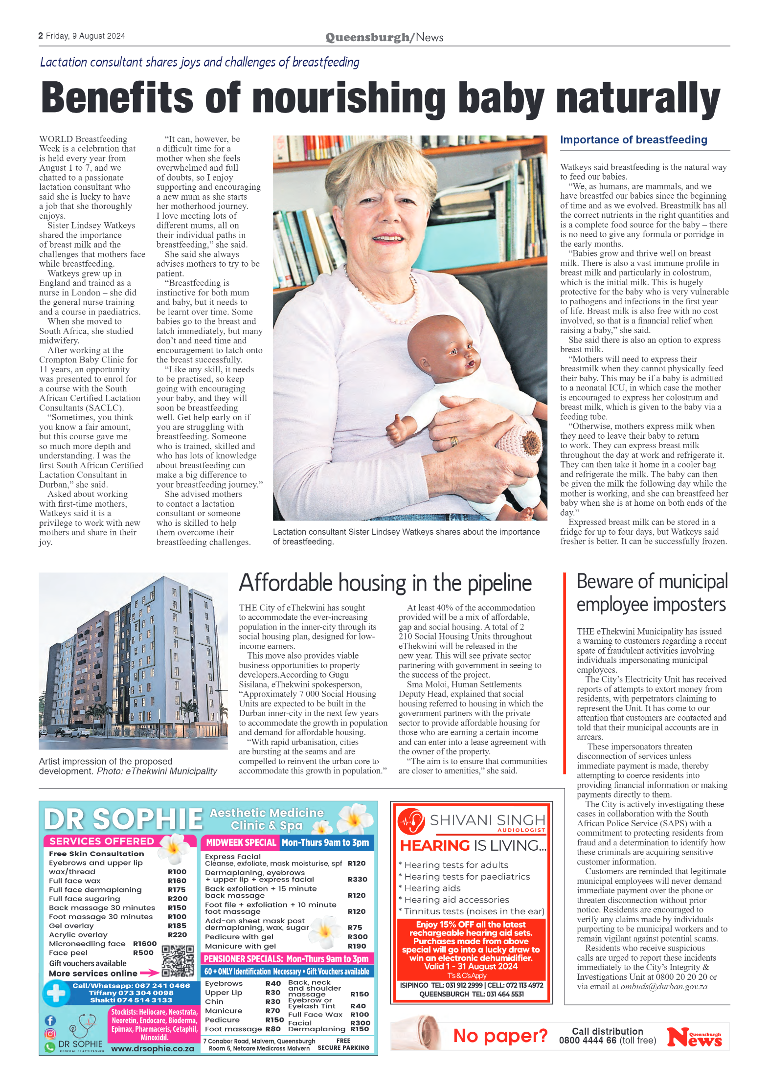 Queensburgh News 9 August 2024 page 2