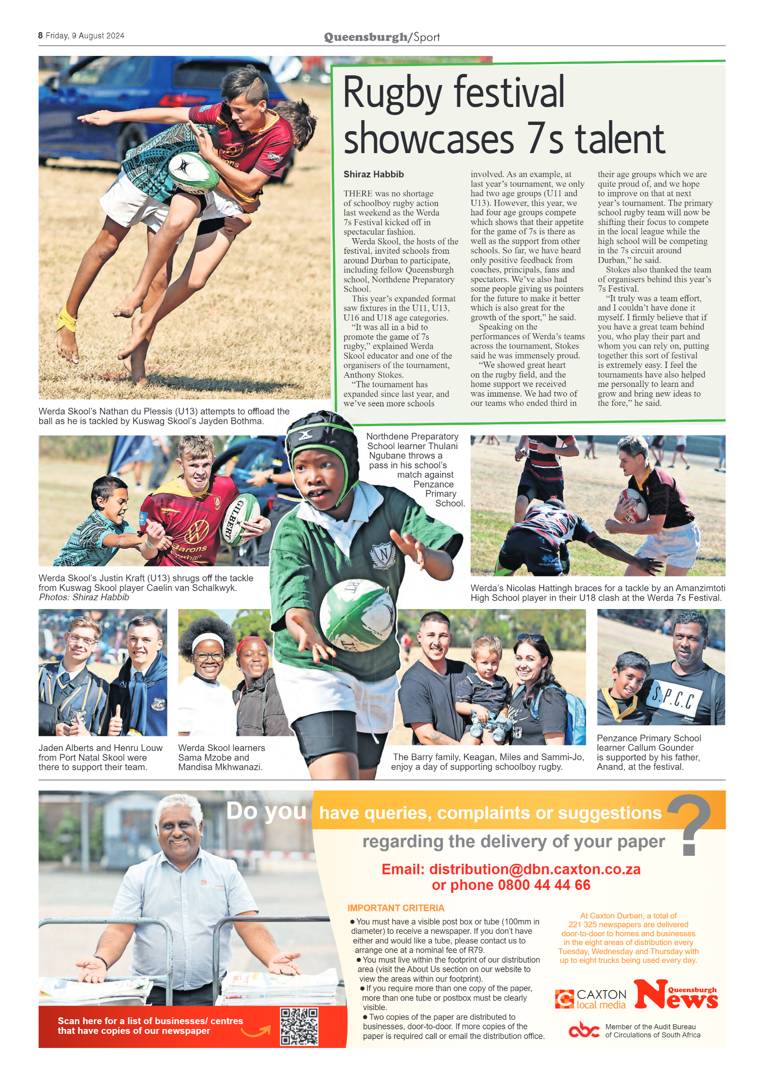 Queensburgh News 9 August 2024 page 8