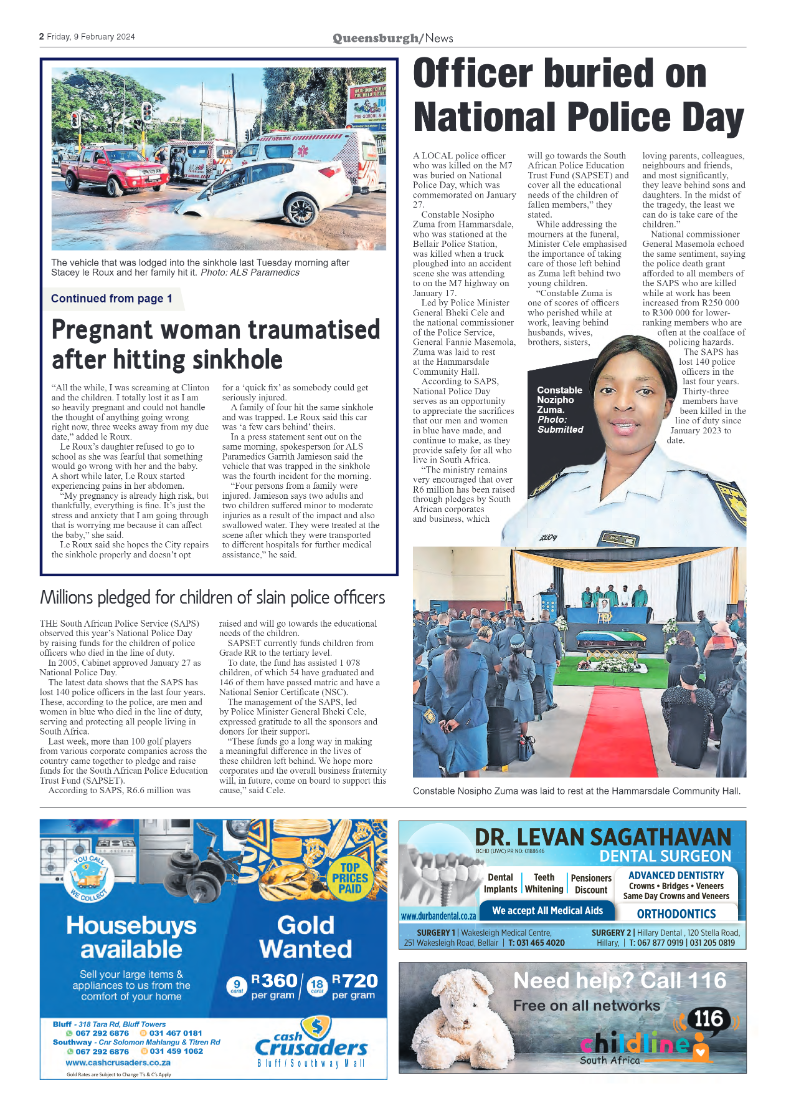 Queensburgh News 9 February 2024 page 2