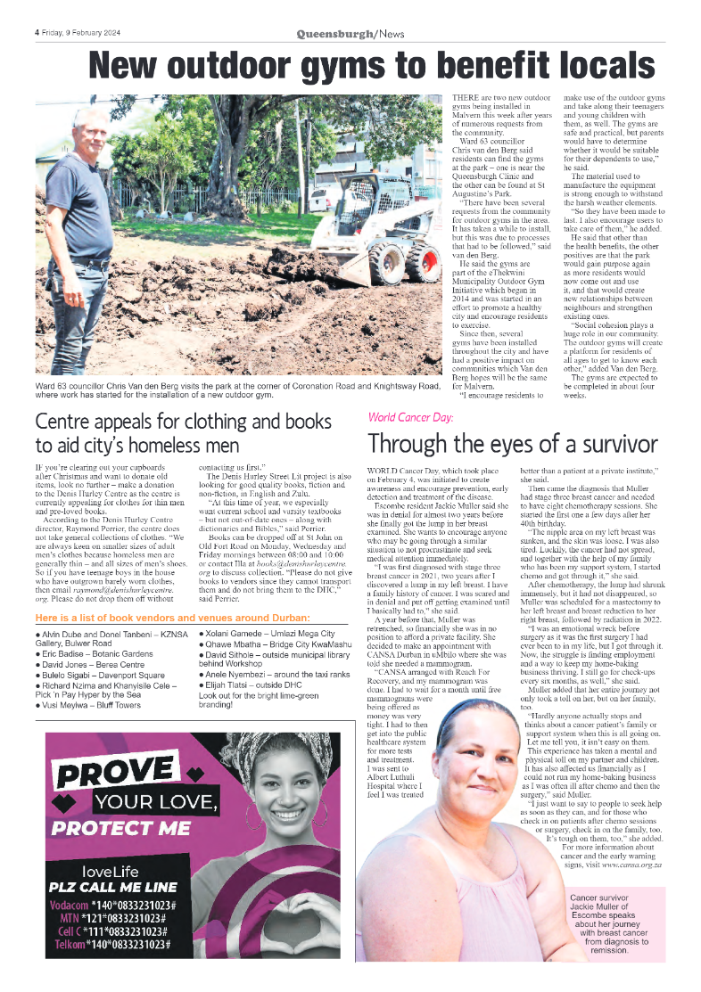 Queensburgh News 9 February 2024 page 4