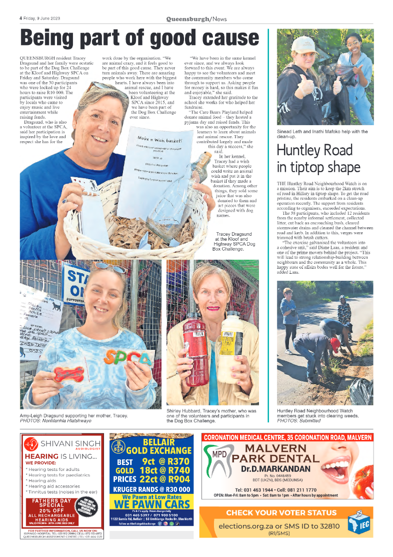 Queensburgh News 9 June 2023 page 4