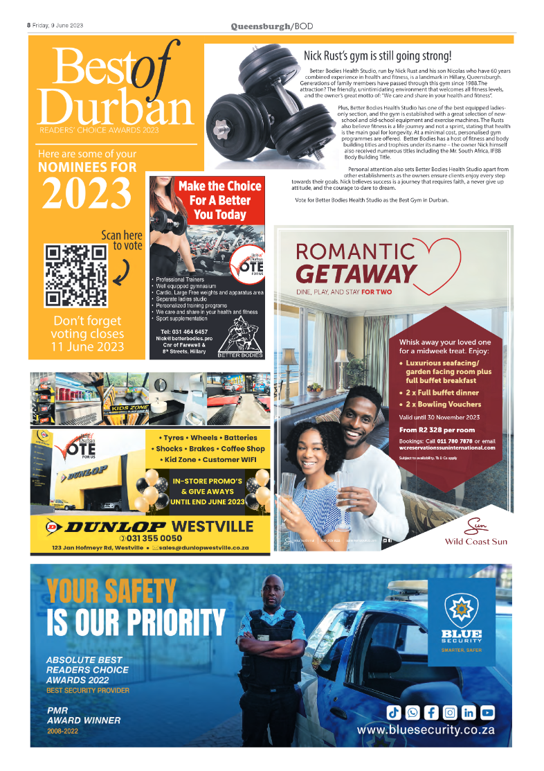 Queensburgh News 9 June 2023 page 8