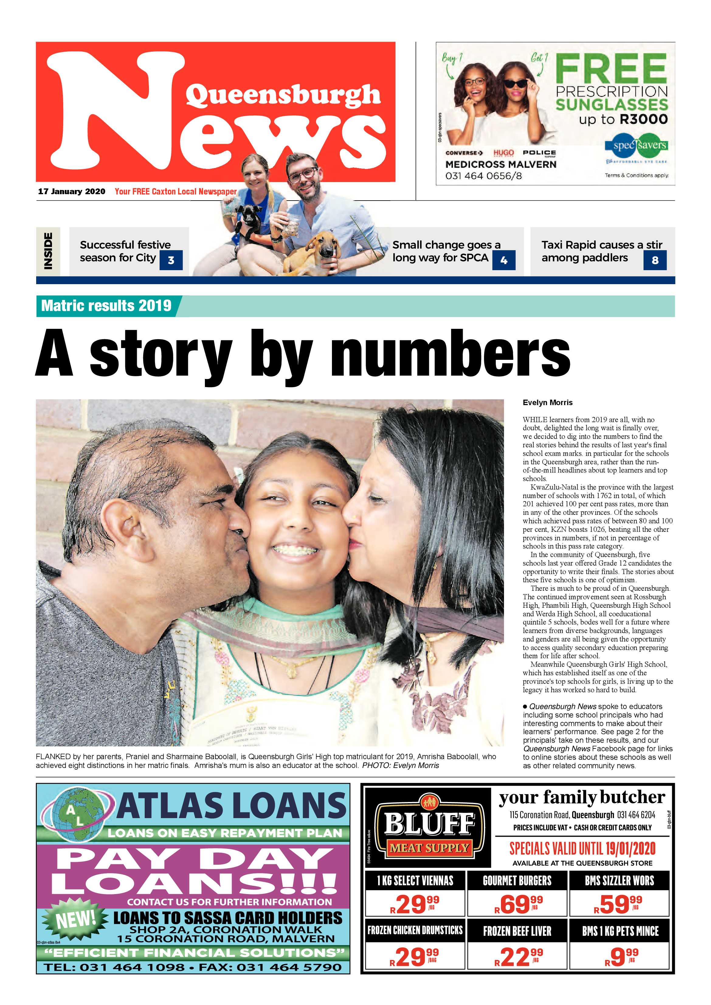 Queensburgh News January 2020 page 1