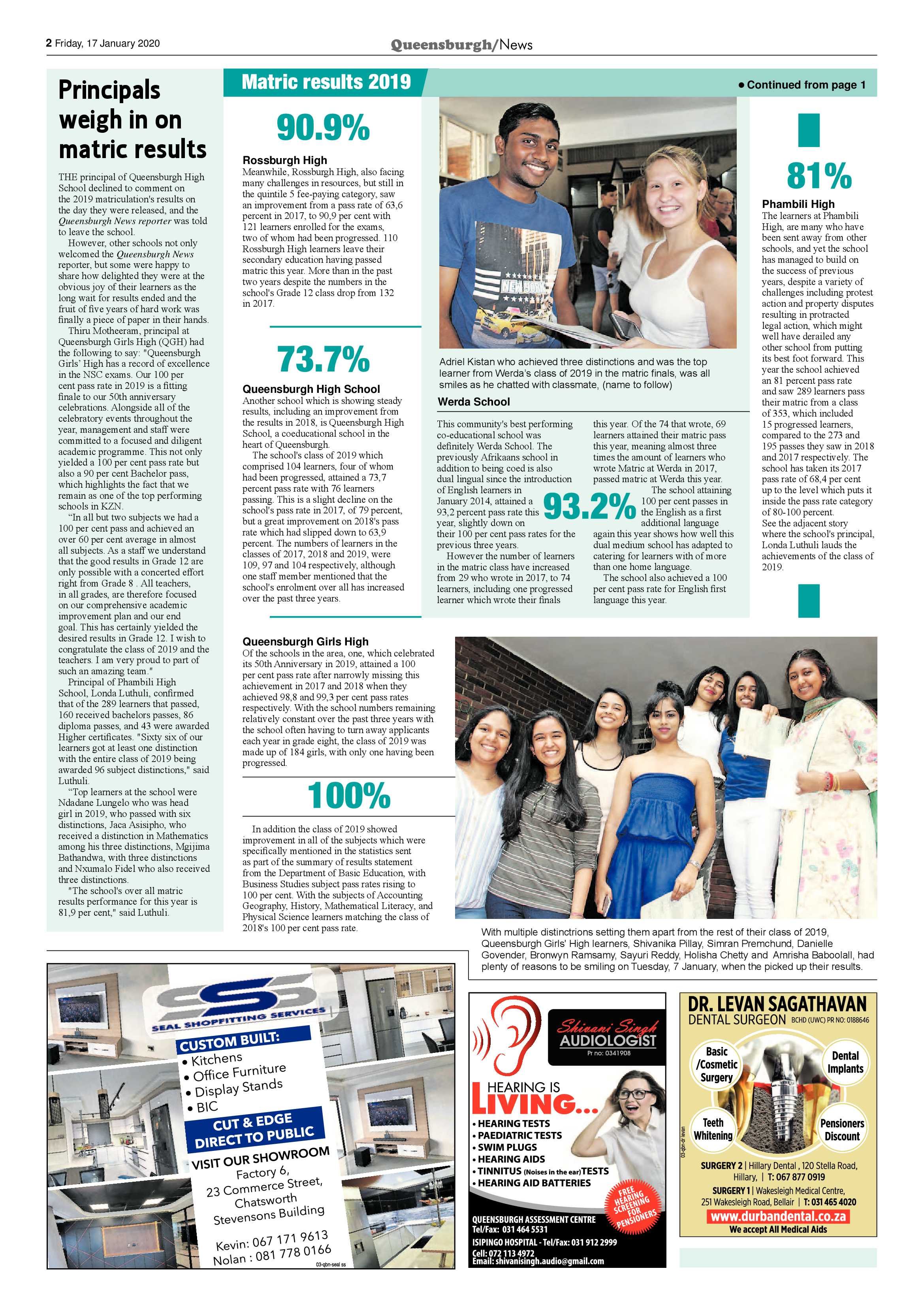 Queensburgh News January 2020 page 2