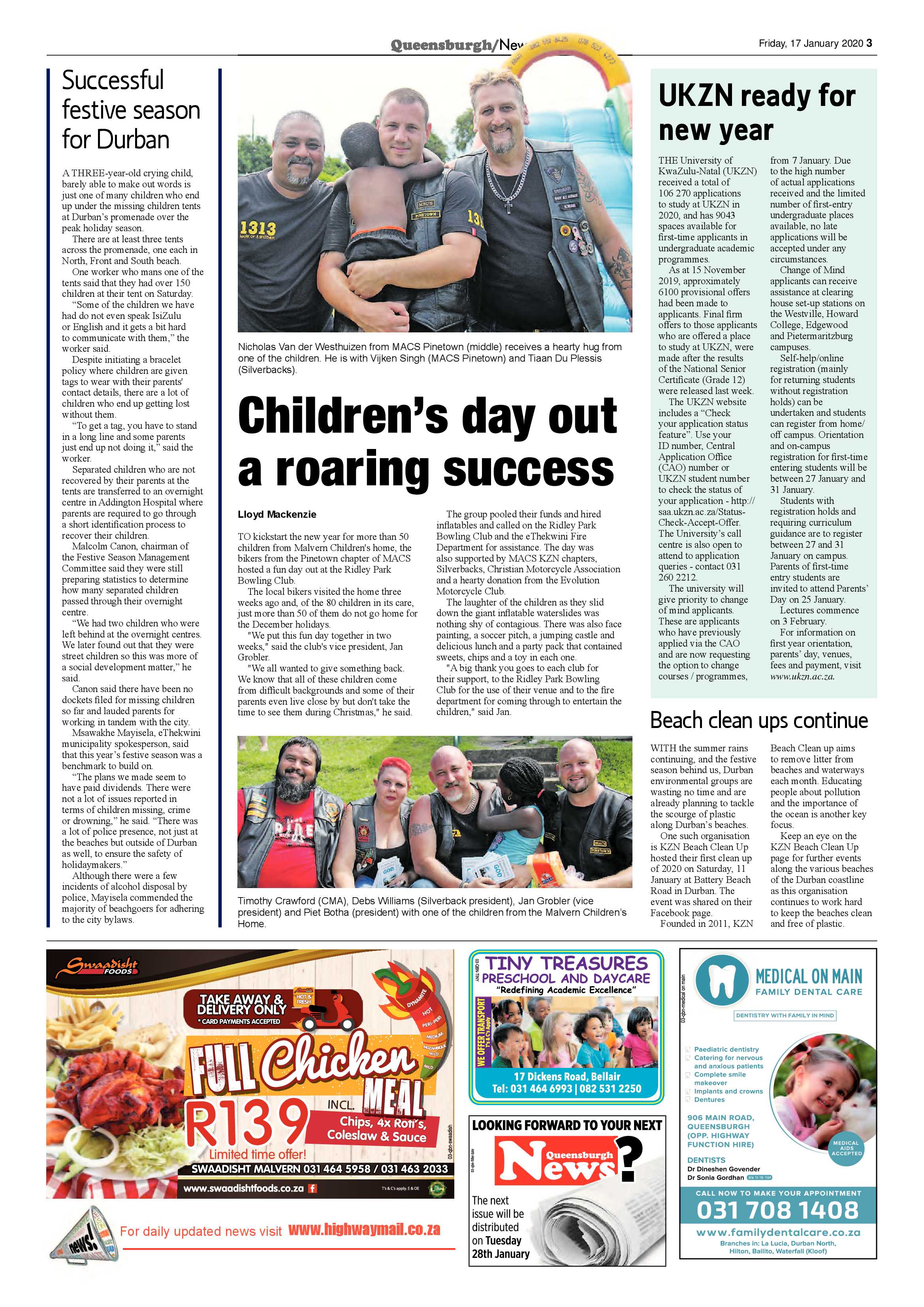 Queensburgh News January 2020 page 3