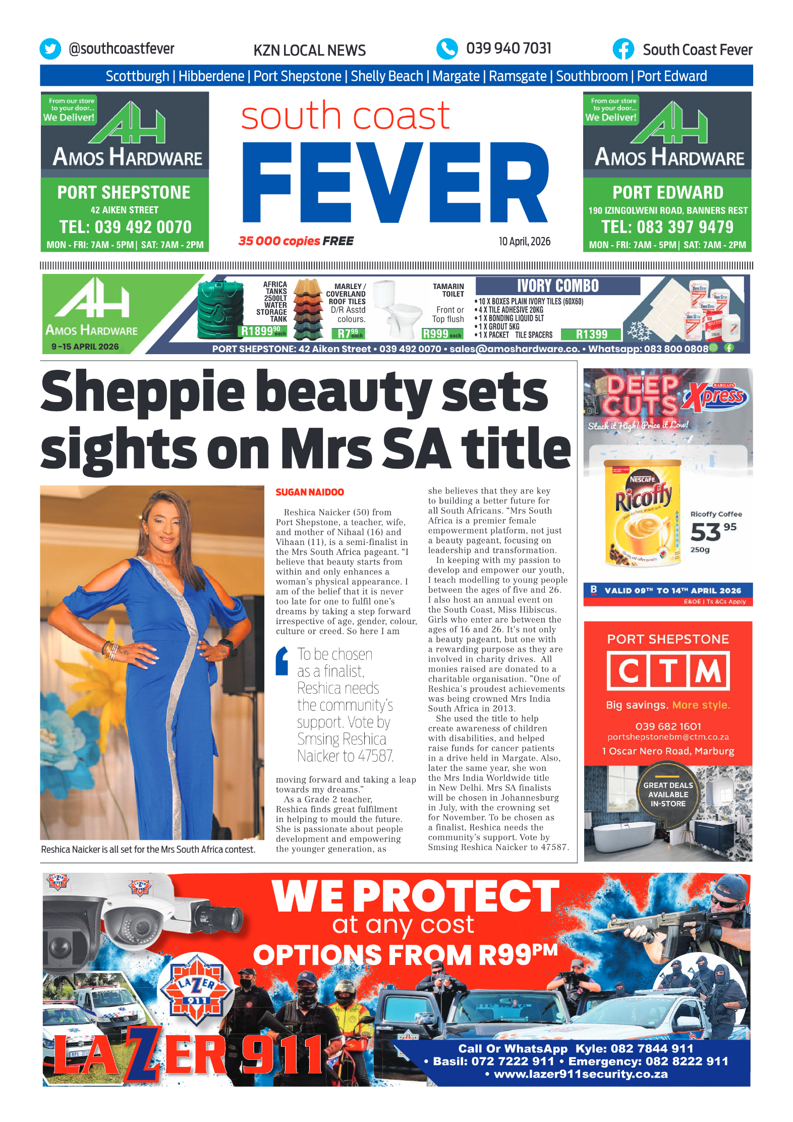 SCF 10 April page 1