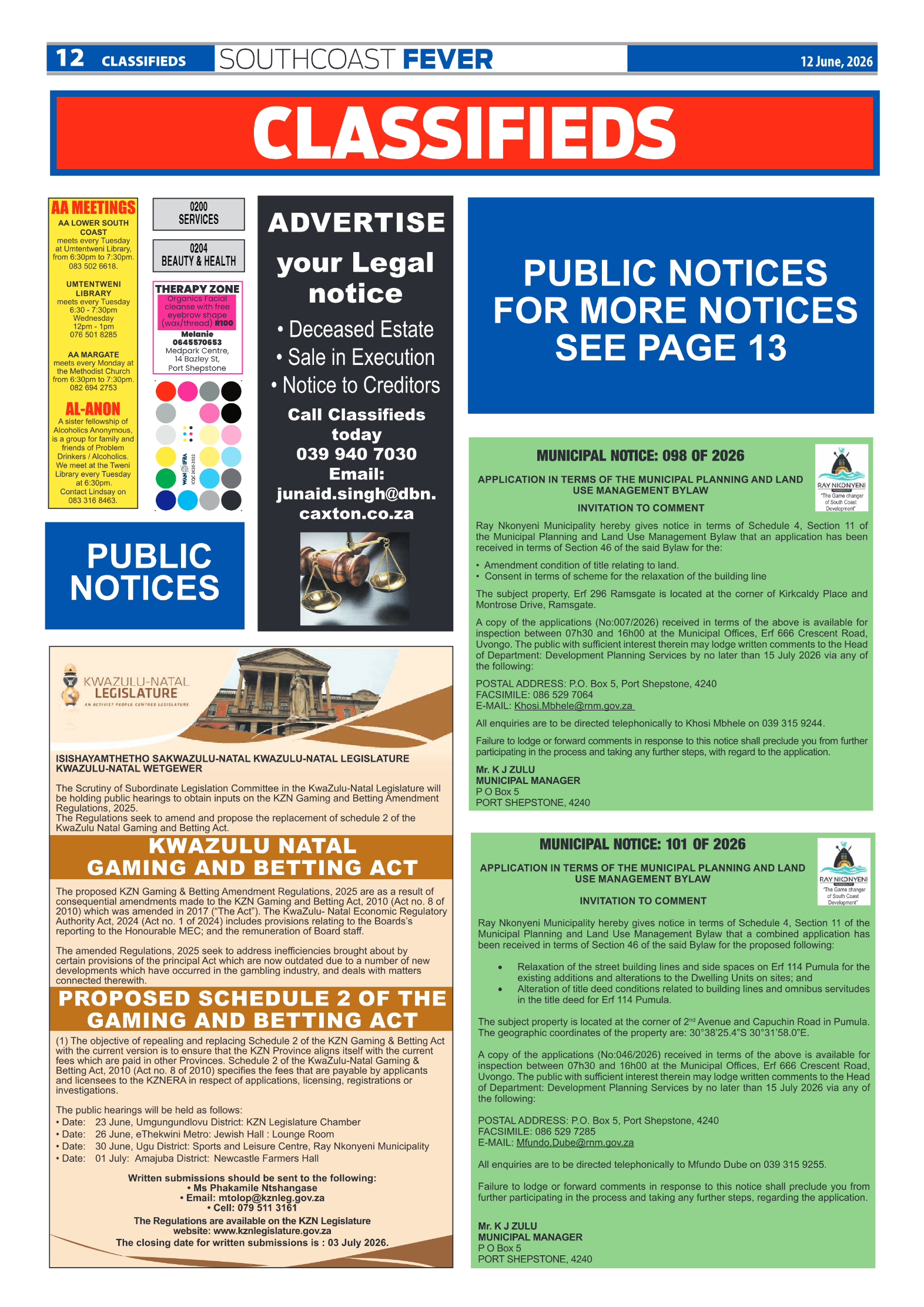 SCF 12 June page 12