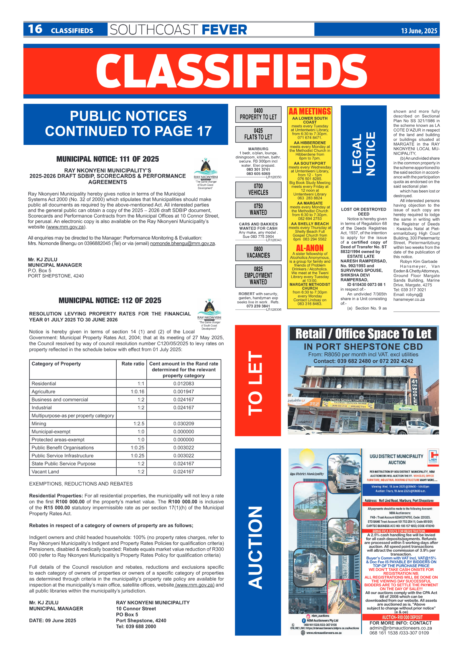 SCF 13 June page 16