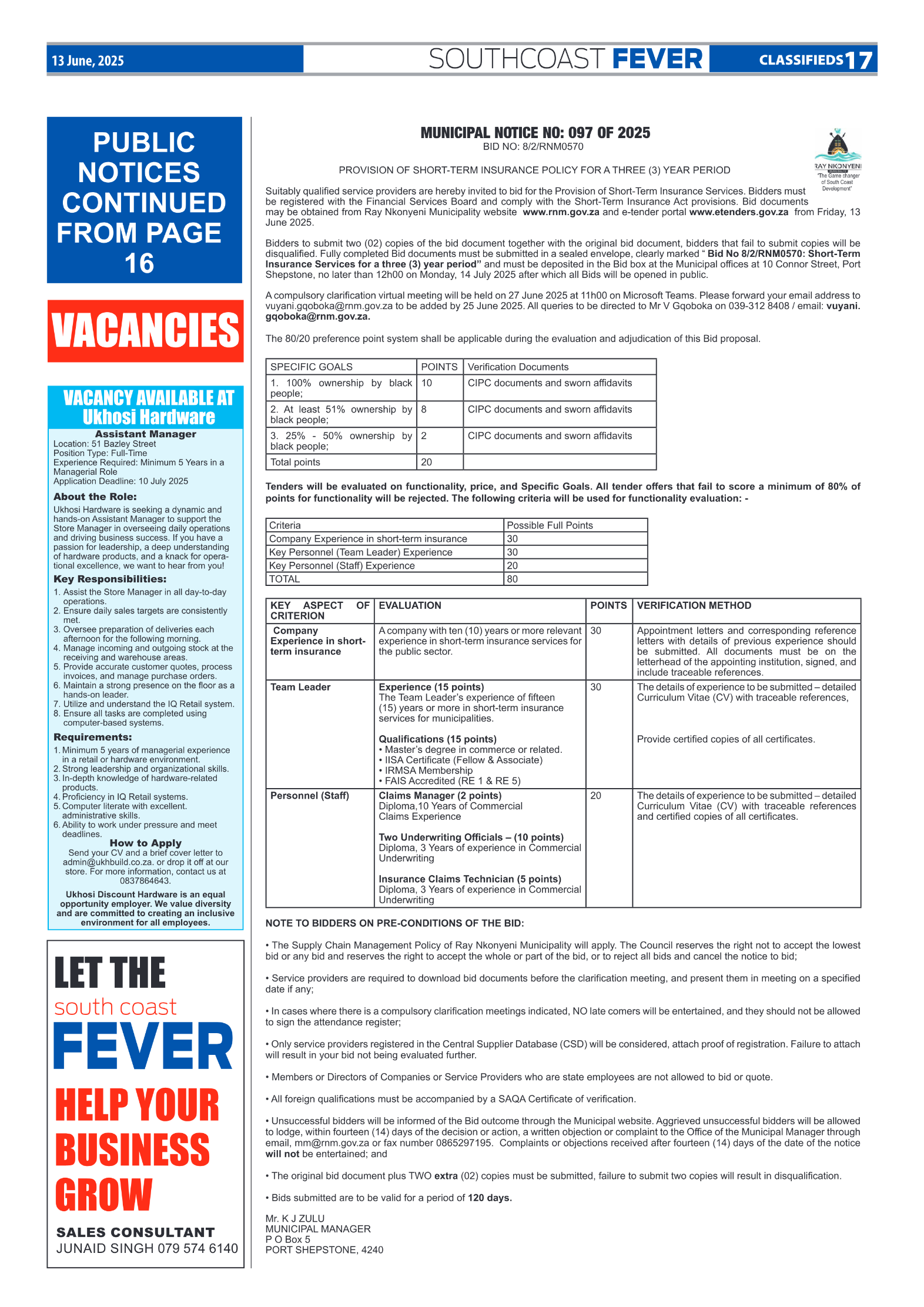 SCF 13 June page 17