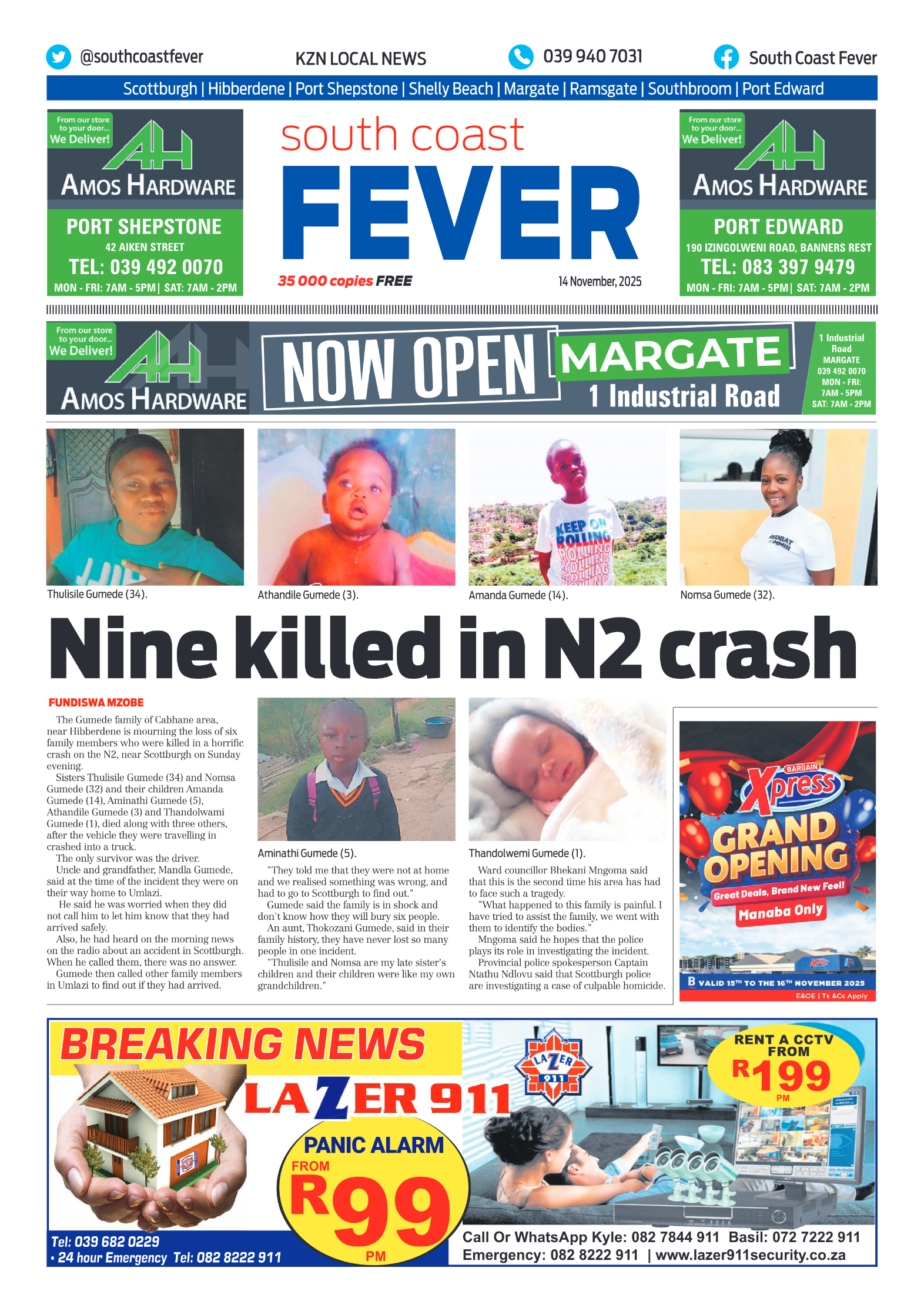 SCF 14 Nov page 1