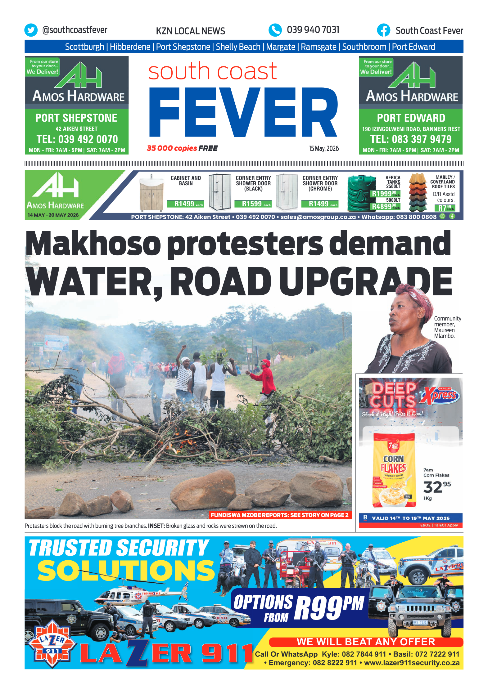 SCF 15 May page 1