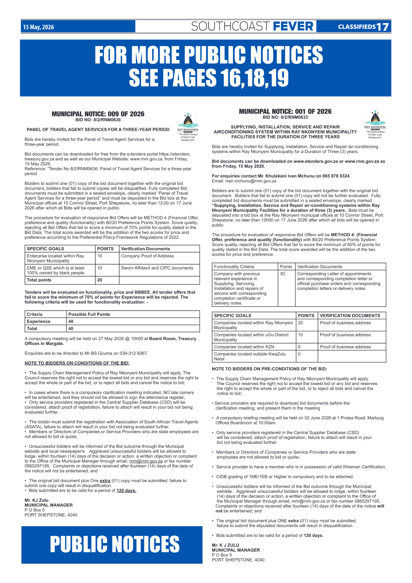 SCF 15 May page 17
