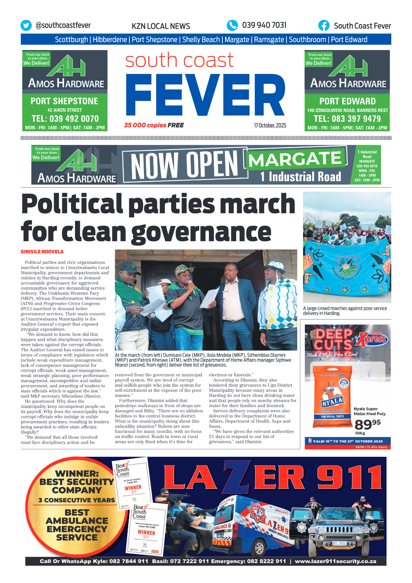 SCF 17 Oct page 1