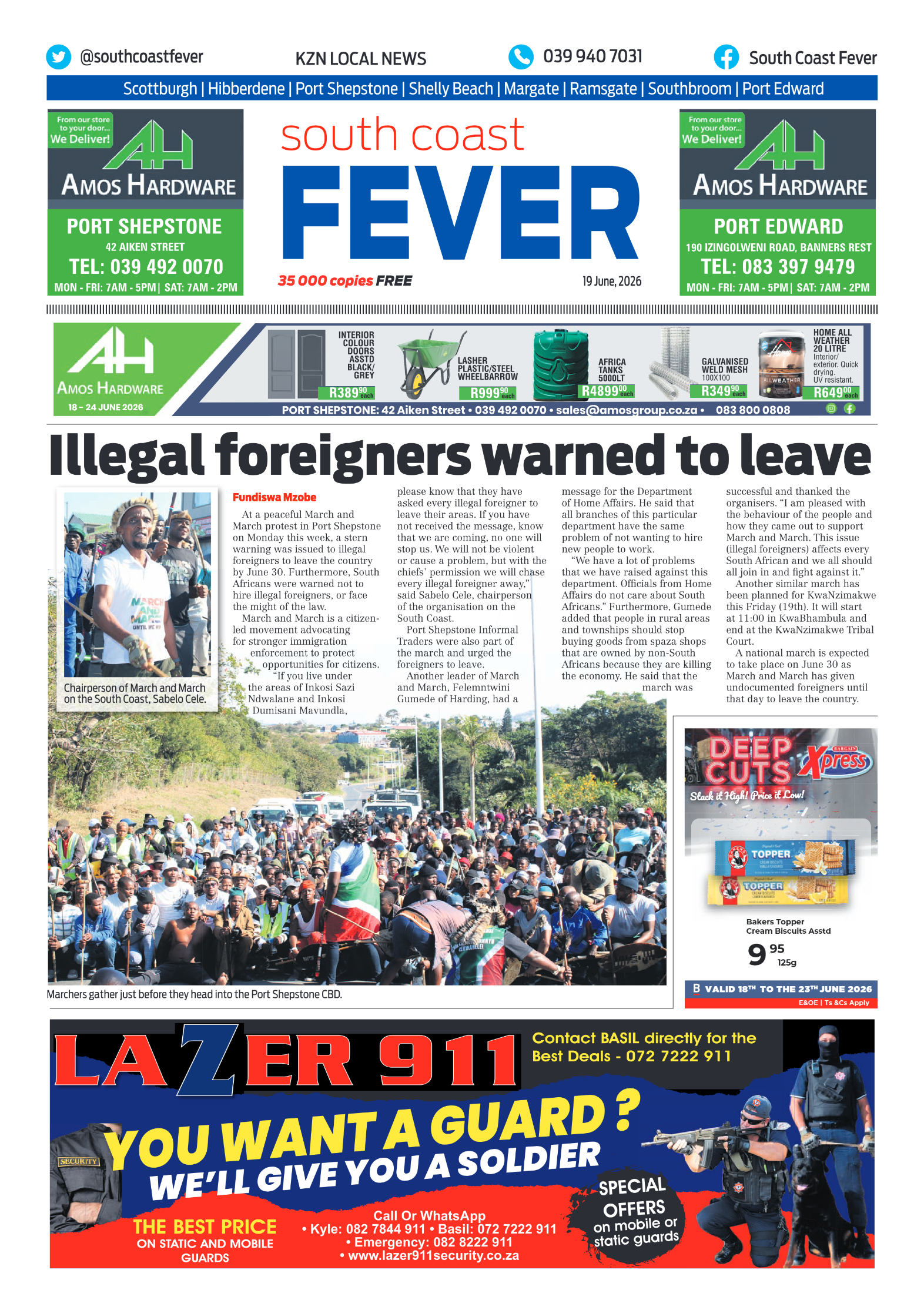 SCF 19 June page 1