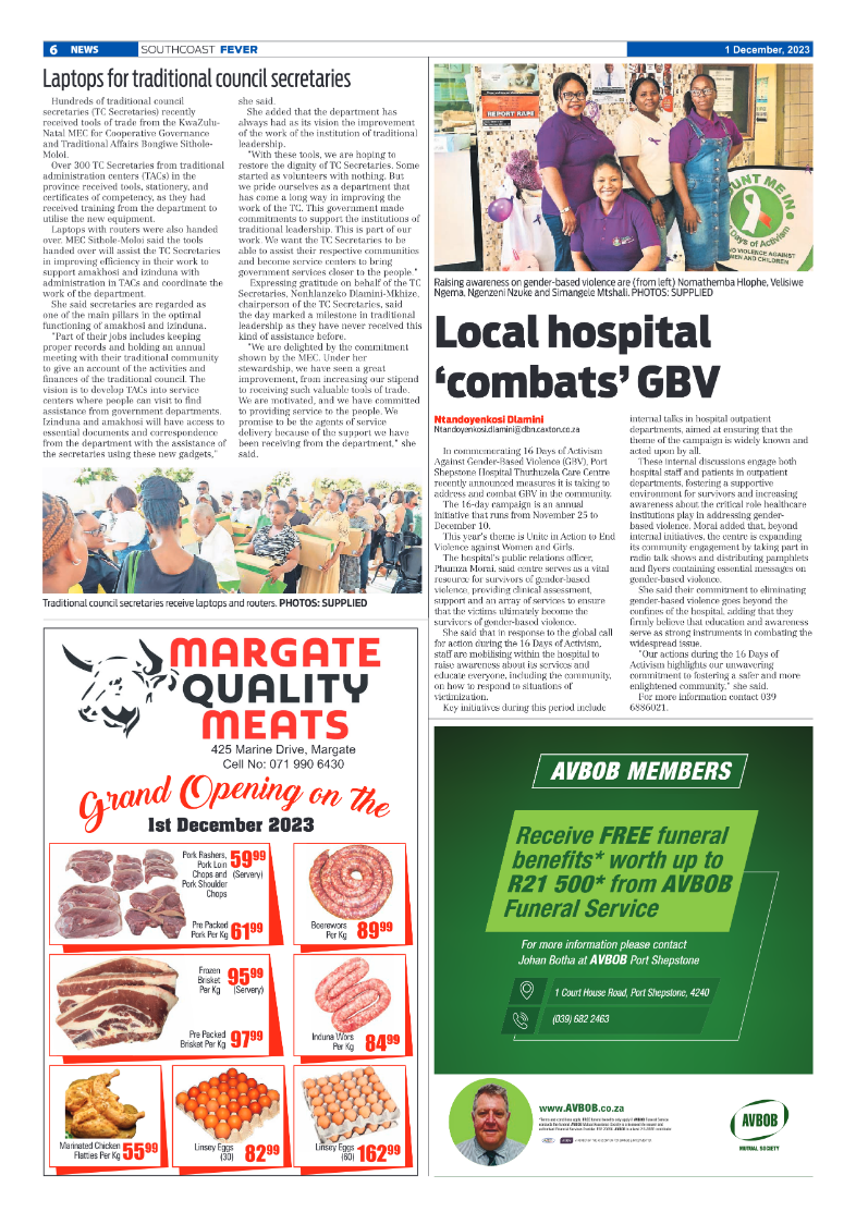 South Coast Fever 1 Dec page 6